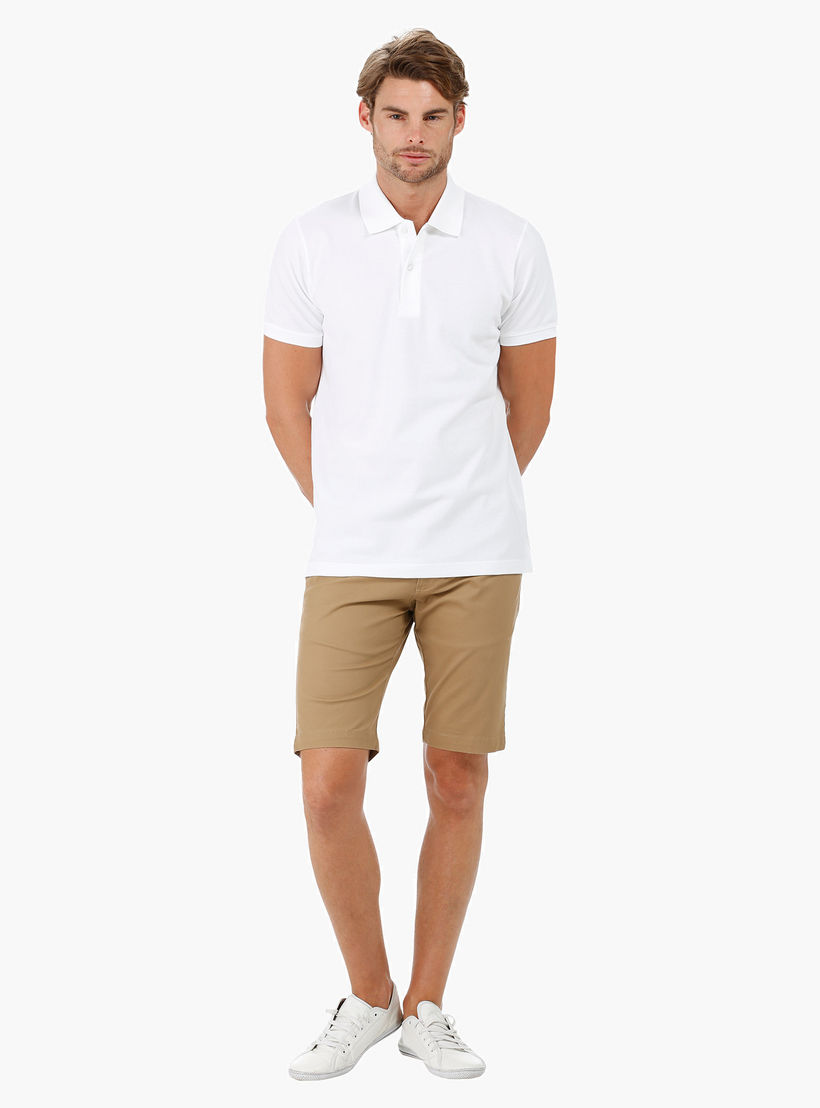 Pique Polo Neck T-shirt-men-clothing-tshirtsandpolos-polos-image-5