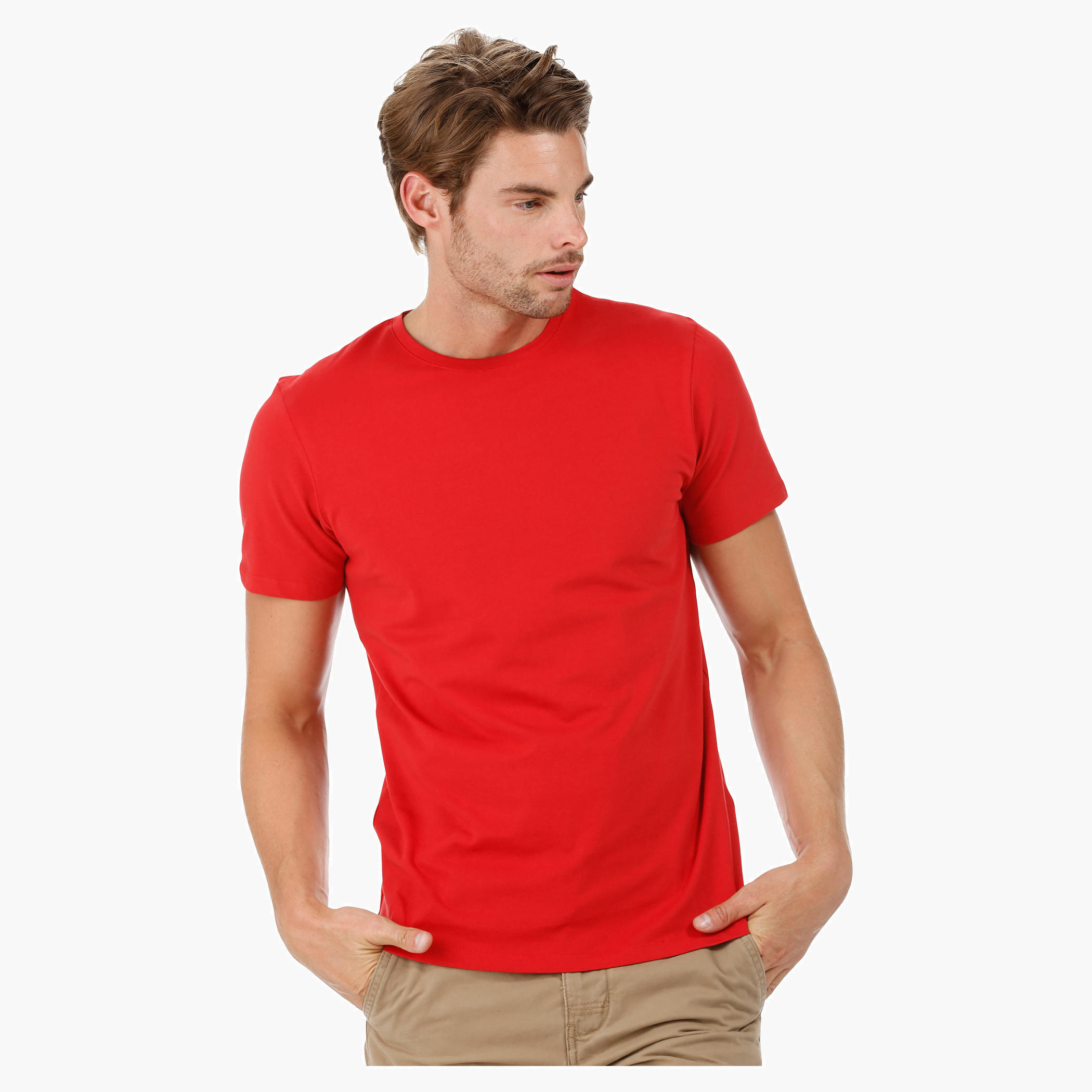 Short-sleeved Crew-neck T-shirt-men-clothing-tshirtsandpolos-tshirts-image-11