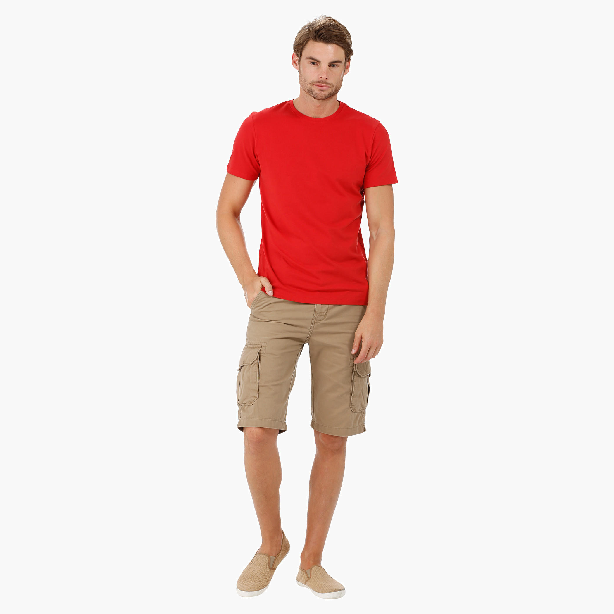 Short-sleeved Crew-neck T-shirt-men-clothing-tshirtsandpolos-tshirts-image-15