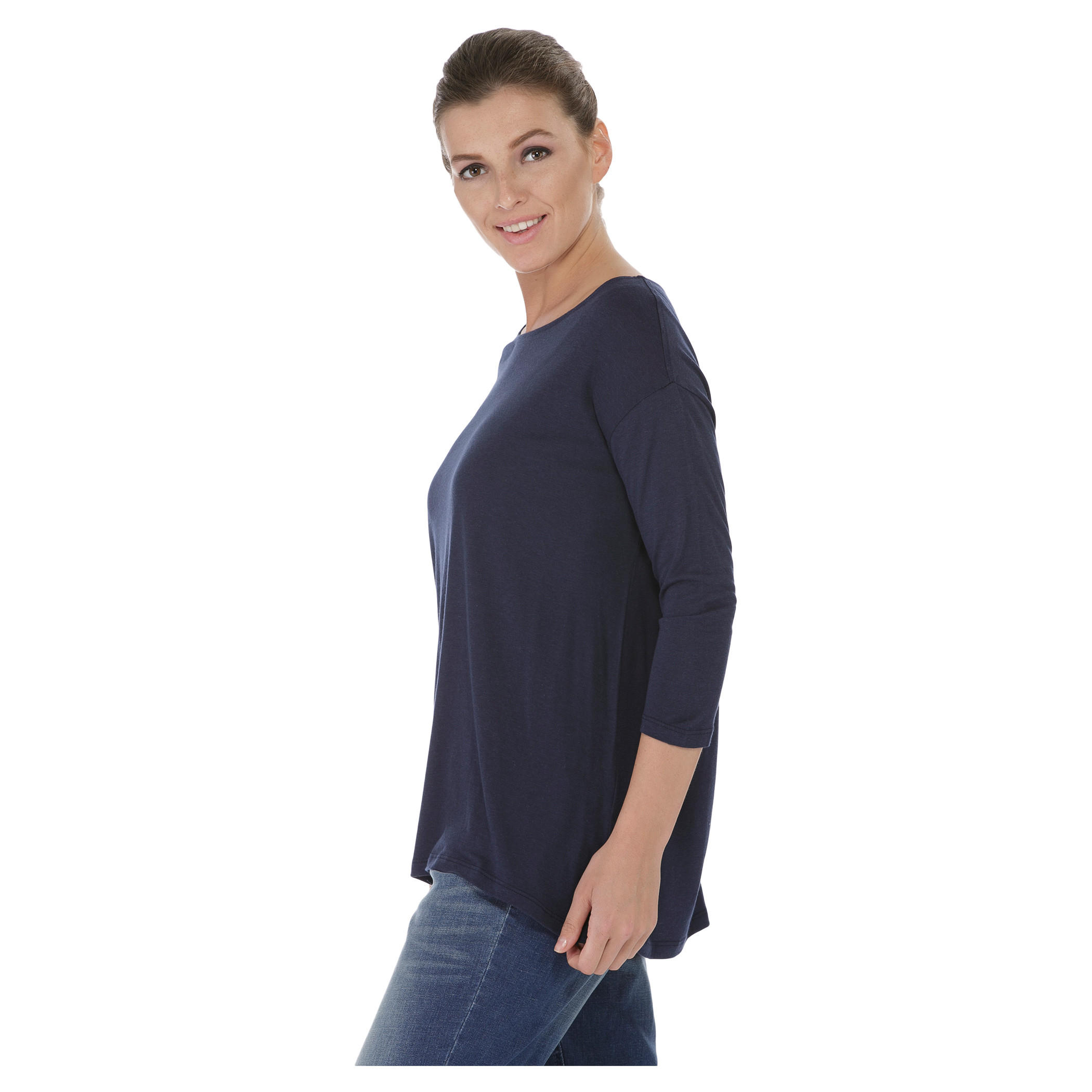 Solid Colour Top-women-clothing-shirtsandblouses-blouses-image-3