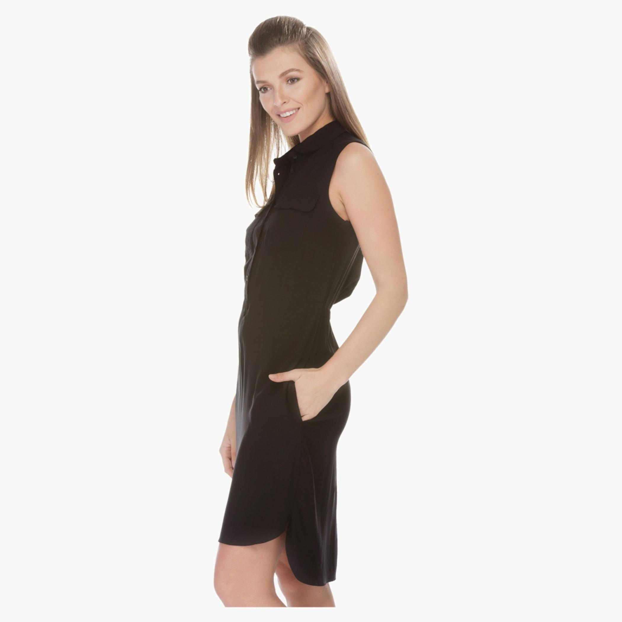 Sleeveless Shirt Dress-women-clothing-dresses-image-8