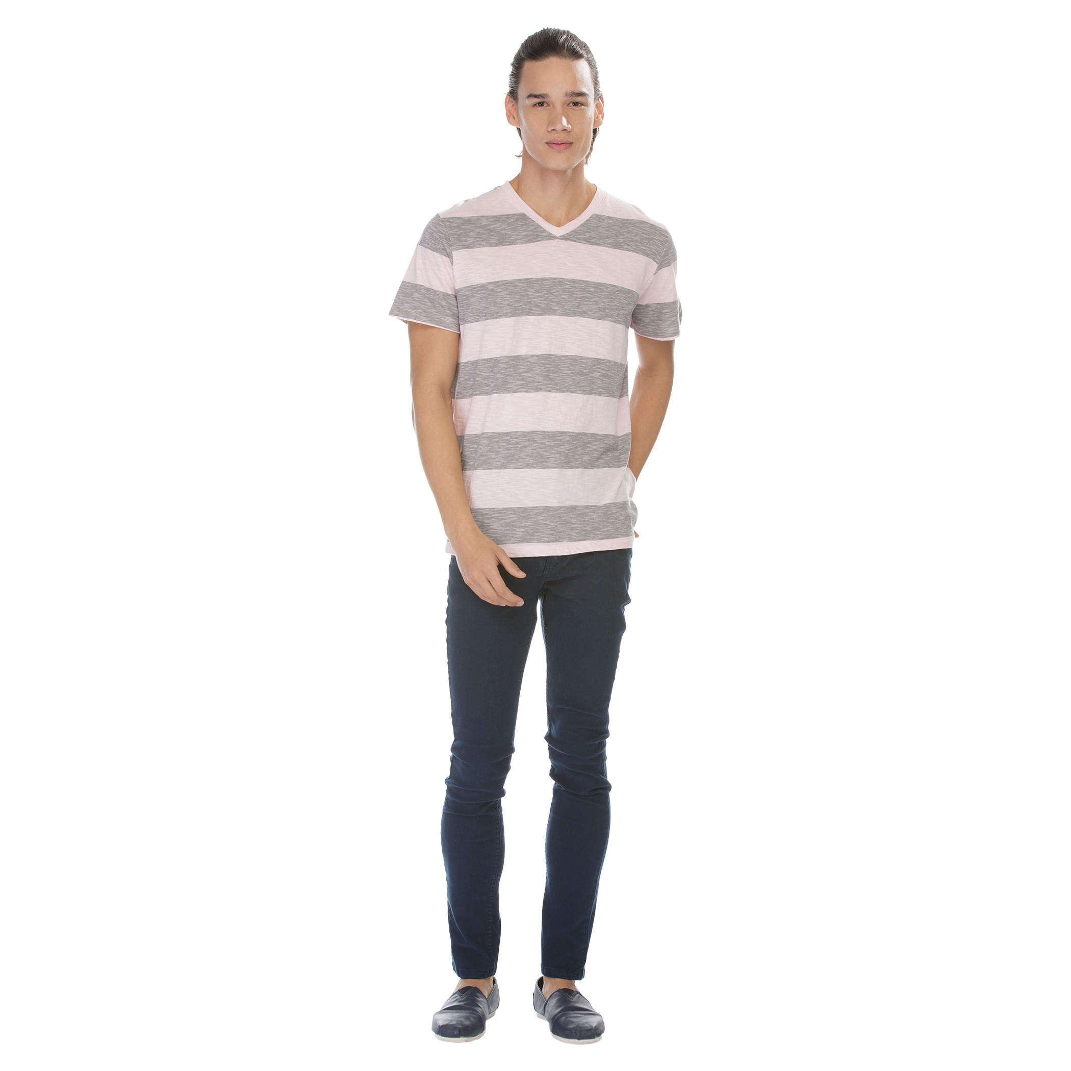 V-Neck Striped T-shirt-men-clothing-tshirtsandpolos-tshirts-image-1