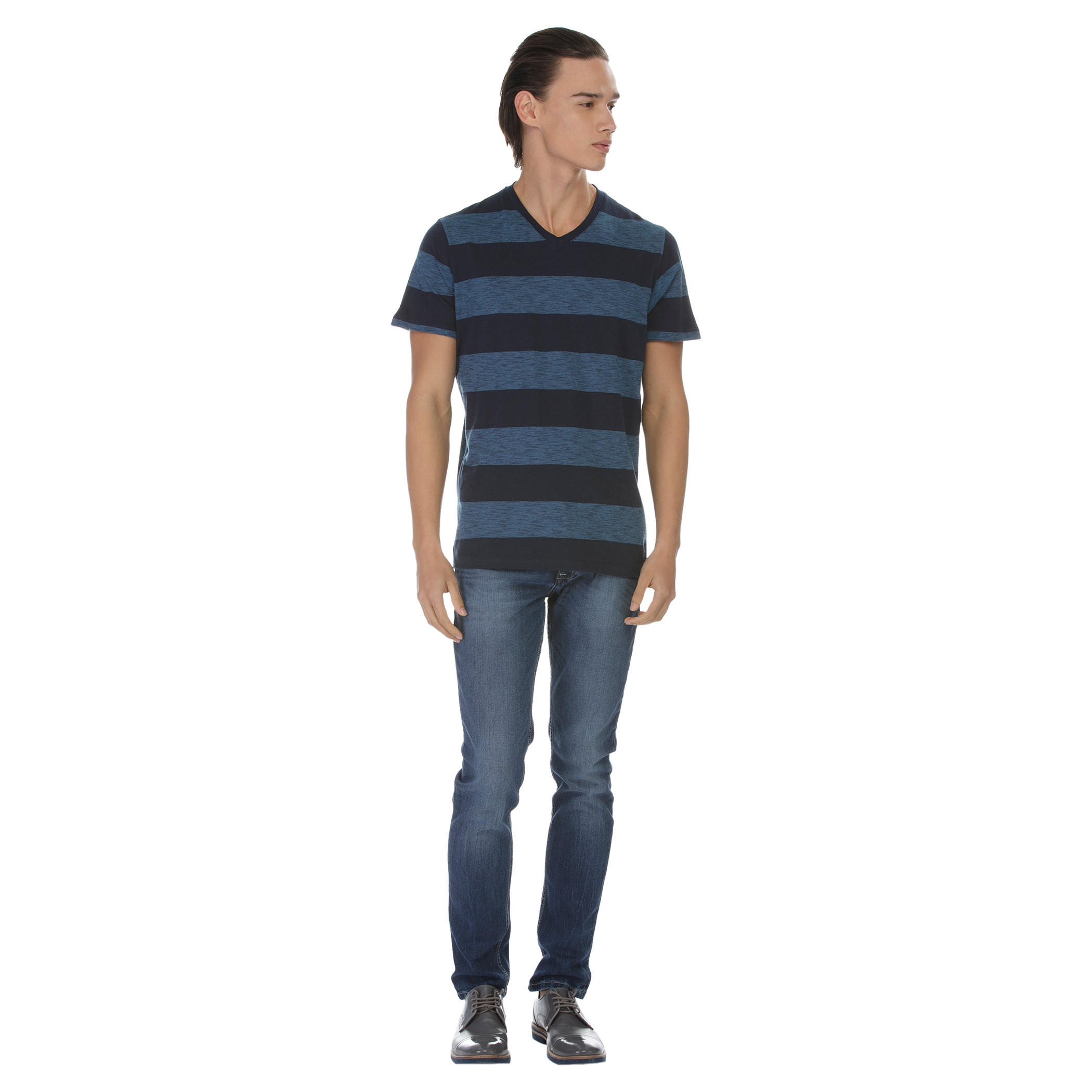 V-Neck Striped T-shirt-men-clothing-tshirtsandpolos-tshirts-image-1