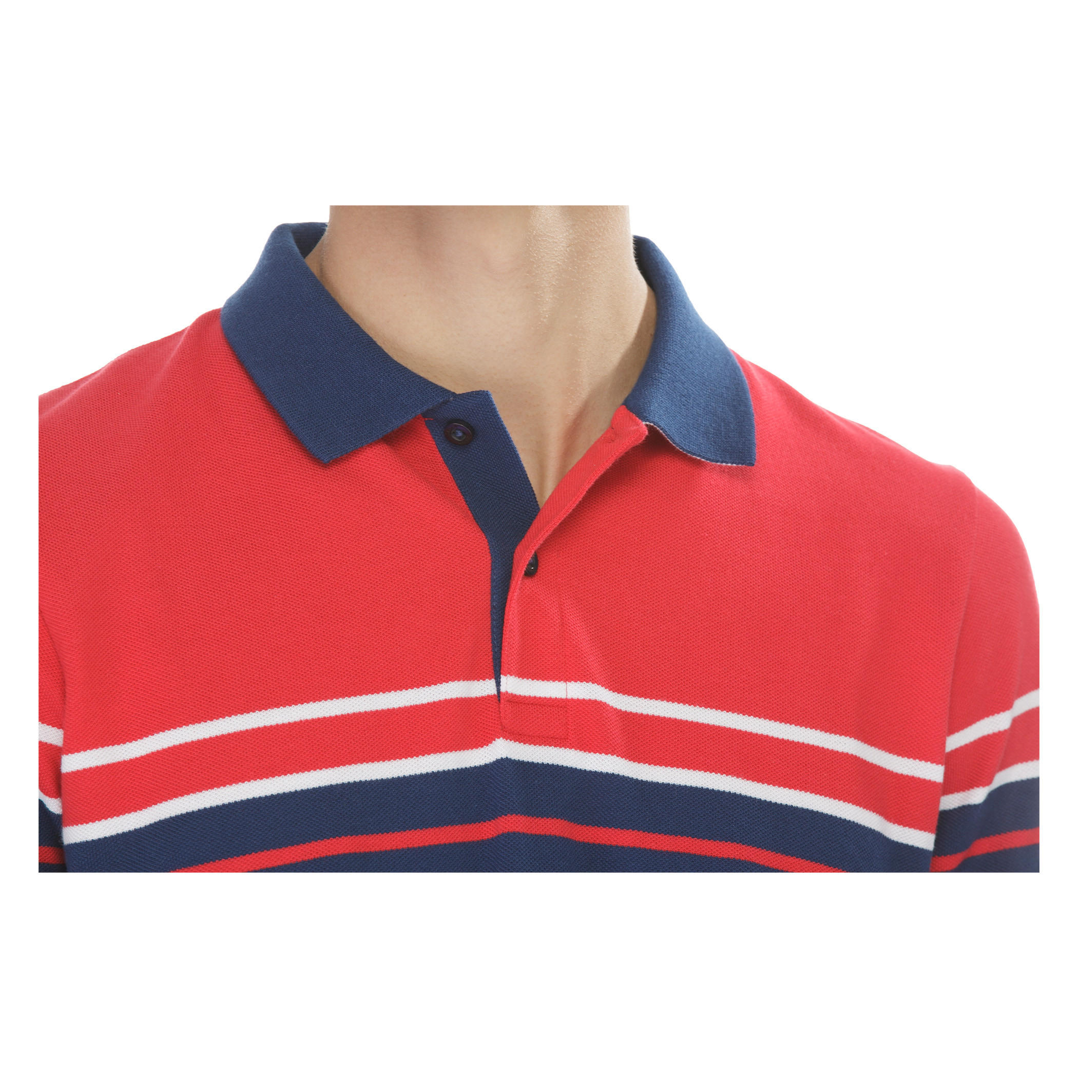 Striped Polo Neck T-shirt-men-clothing-tshirtsandpolos-polos-image-2