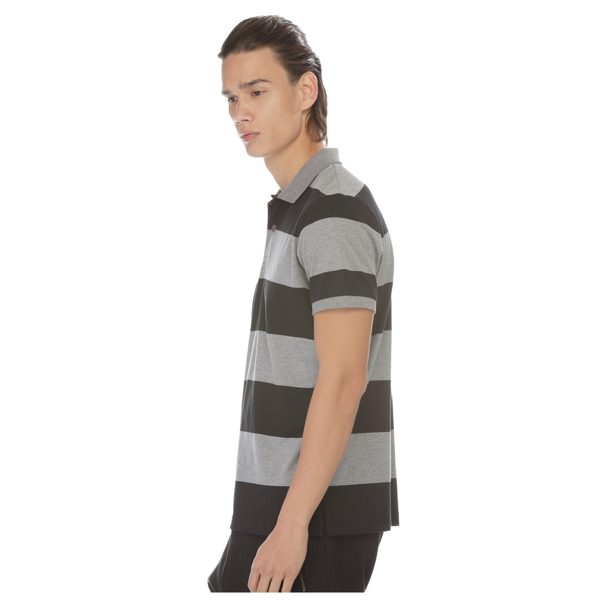 Striped Polo Neck T-shirt-men-clothing-tshirtsandpolos-polos-image-3