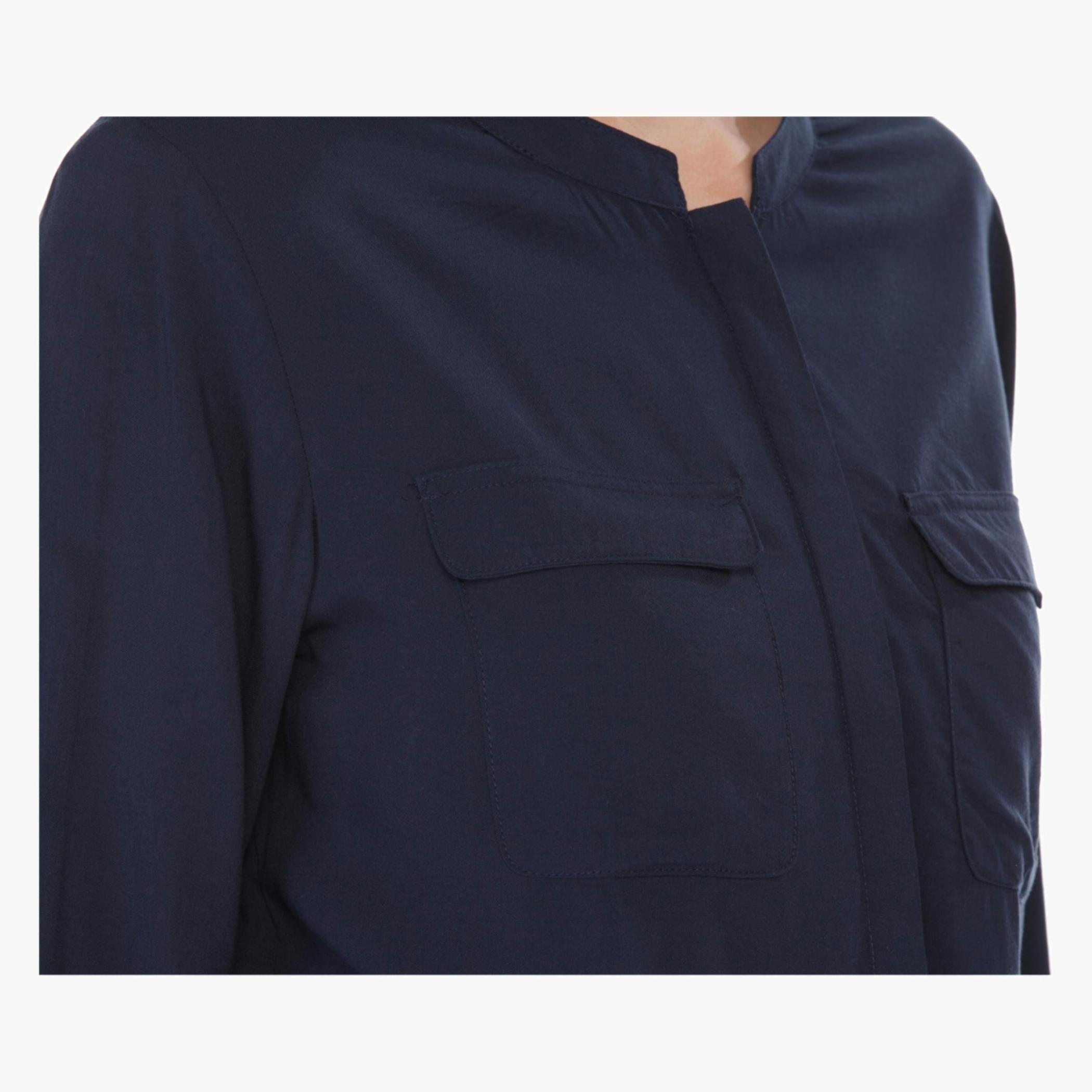 Solid Colour Shirt-women-clothing-shirtsandblouses-blouses-image-2