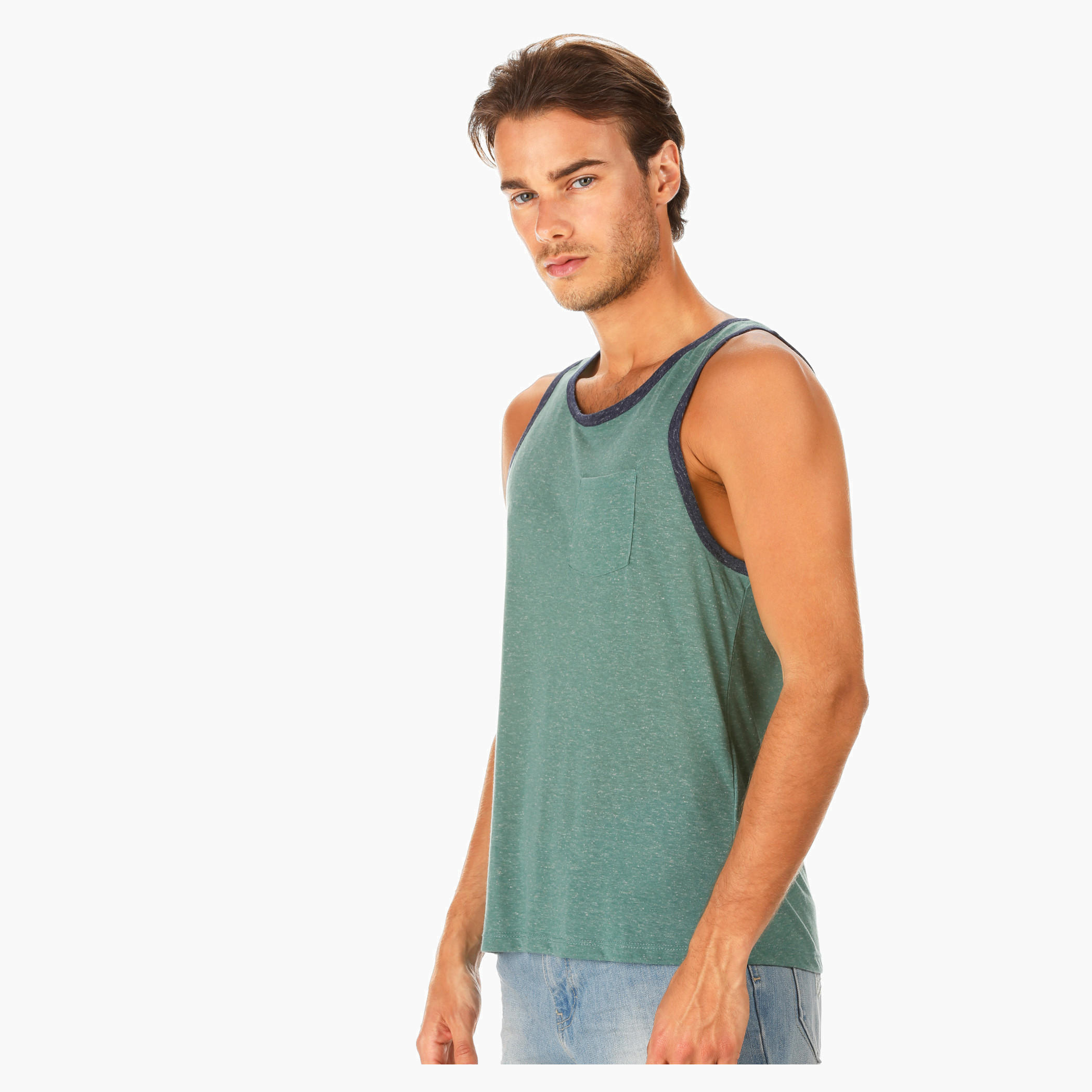 Melange Sleeveless T-shirt-men-clothing-tshirtsandpolos-vests-image-3
