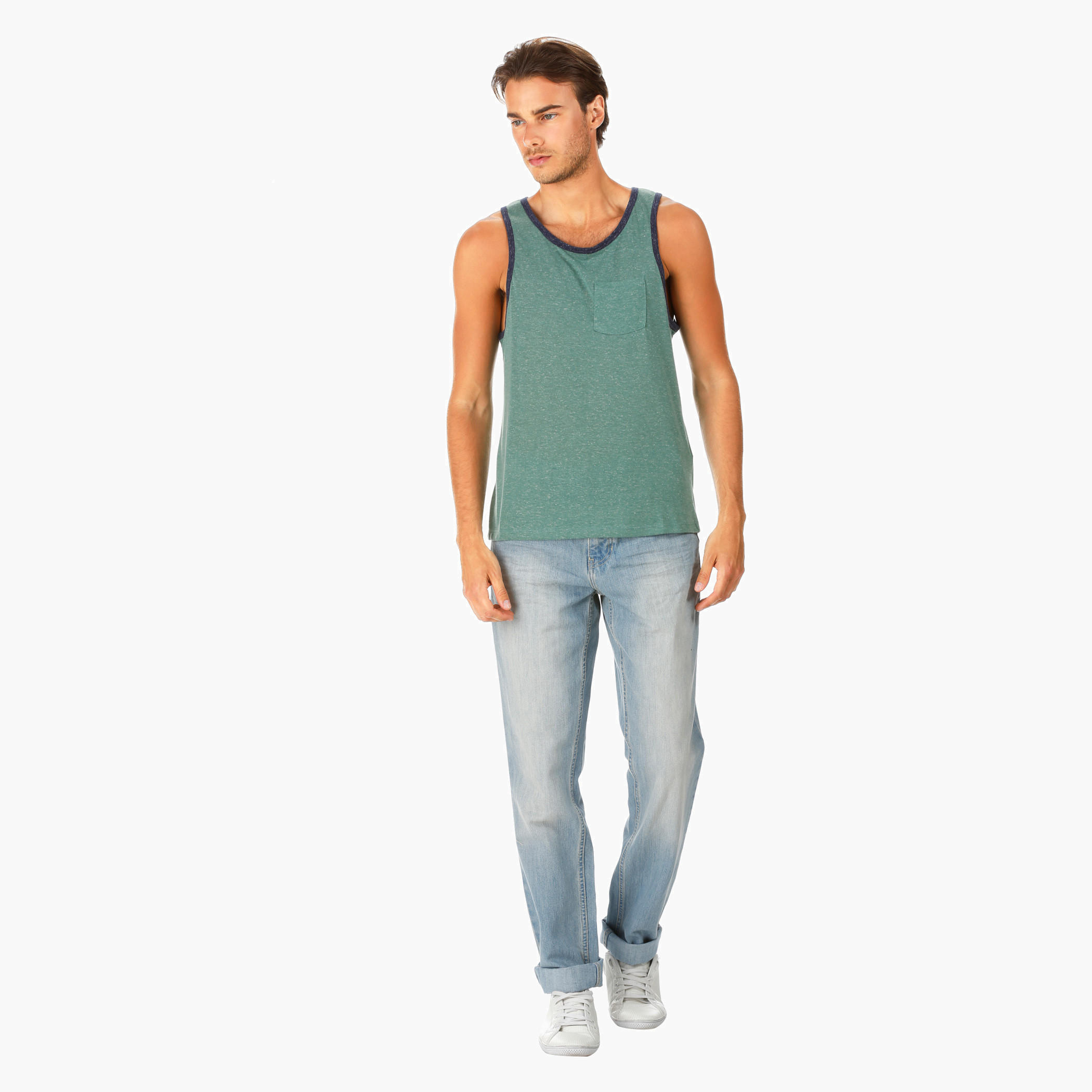 Melange Sleeveless T-shirt-men-clothing-tshirtsandpolos-vests-image-5