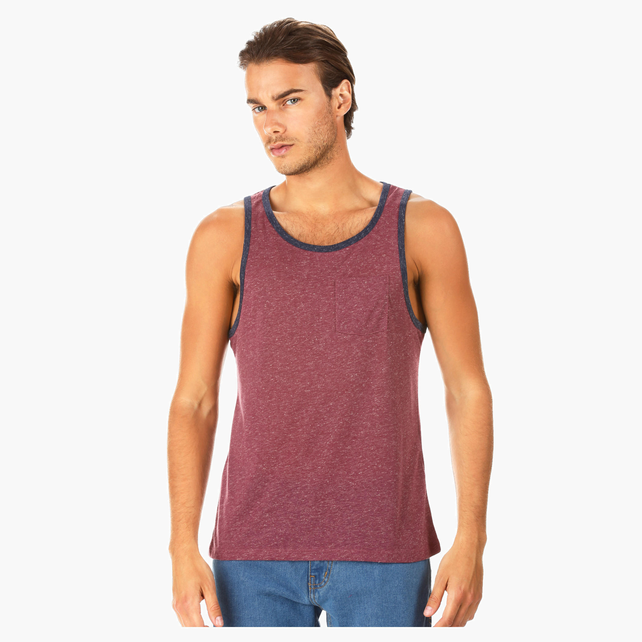 Melange Sleeveless T-shirt-men-clothing-tshirtsandpolos-vests-image-11