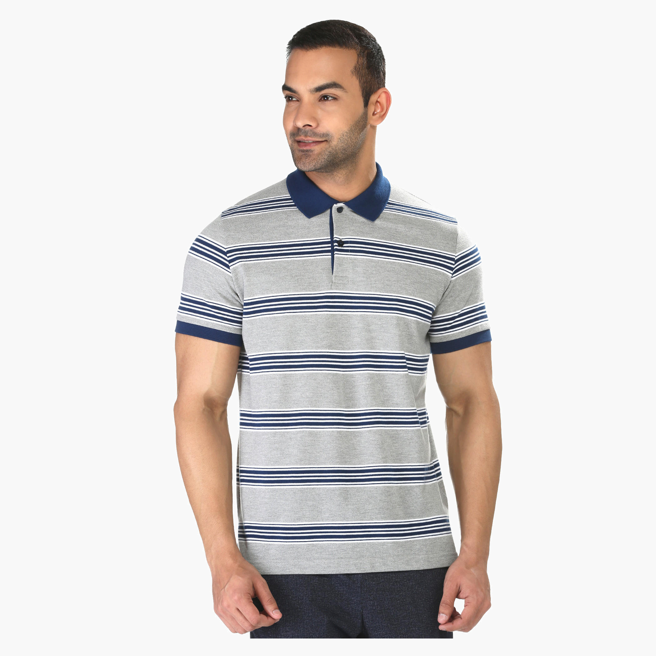 Polo Neck T-shirt-men-clothing-tshirtsandpolos-polos-image-1