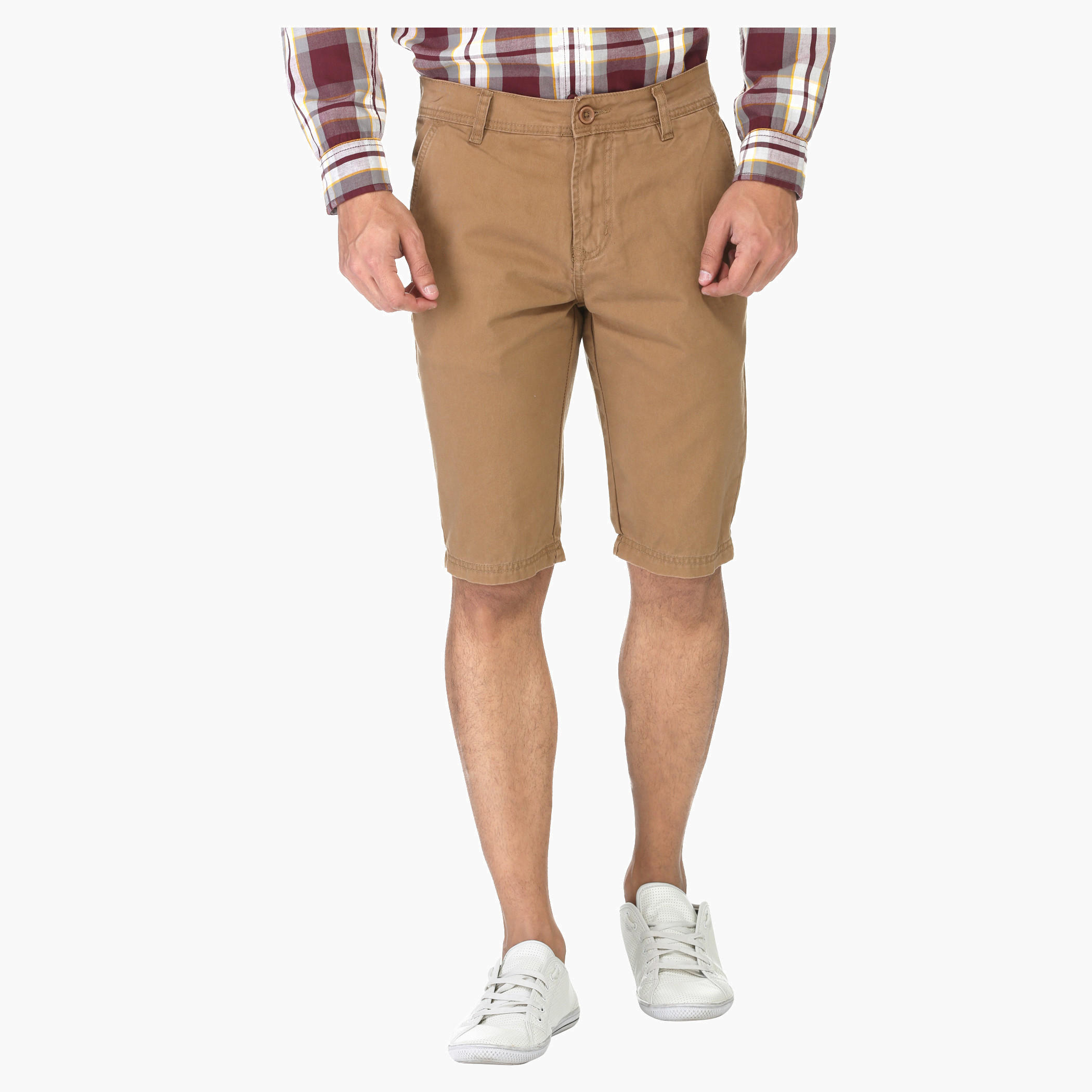 Solid Colour Shorts-men-clothing-bottoms-shorts-image-5