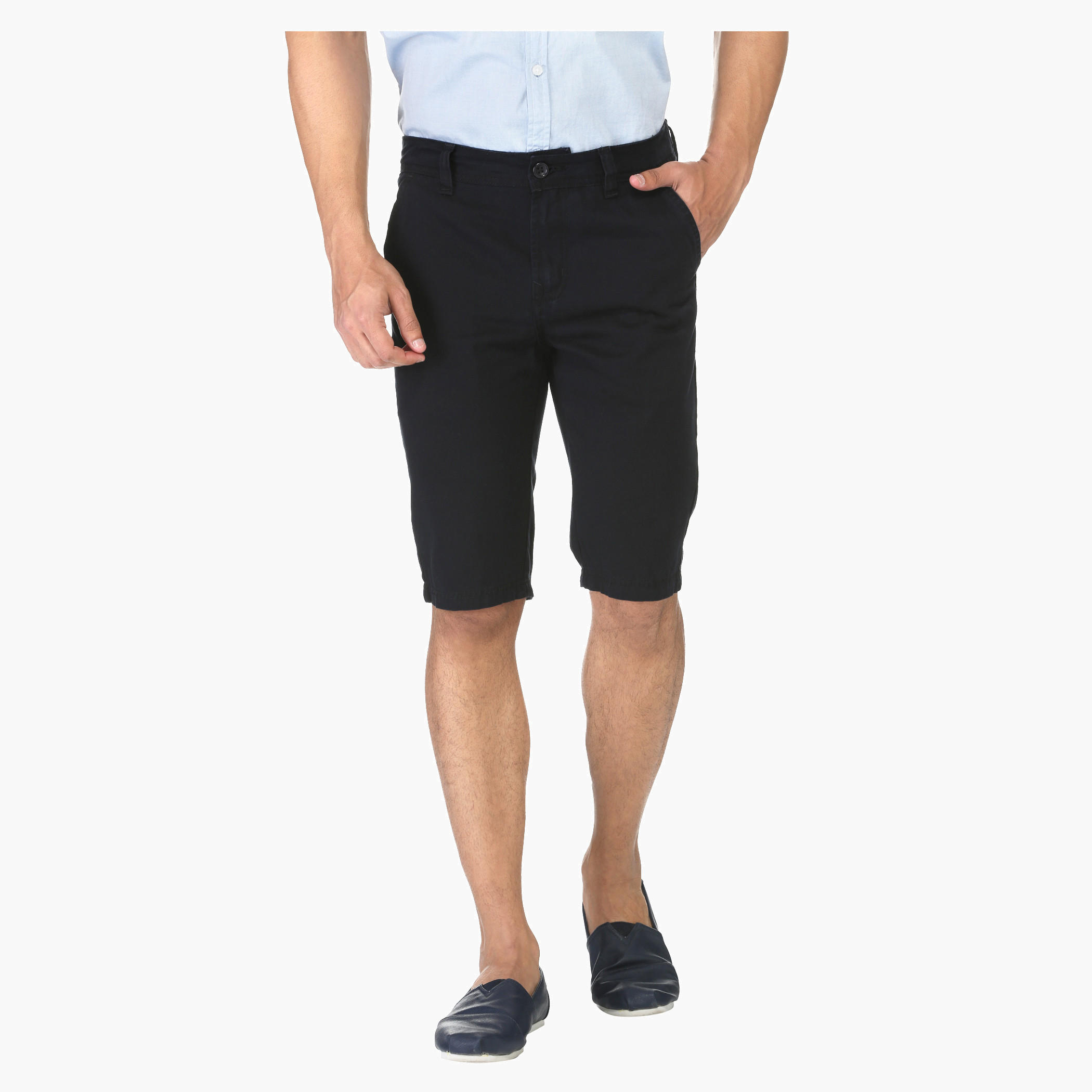 Solid Colour Shorts-men-clothing-bottoms-shorts-image-6