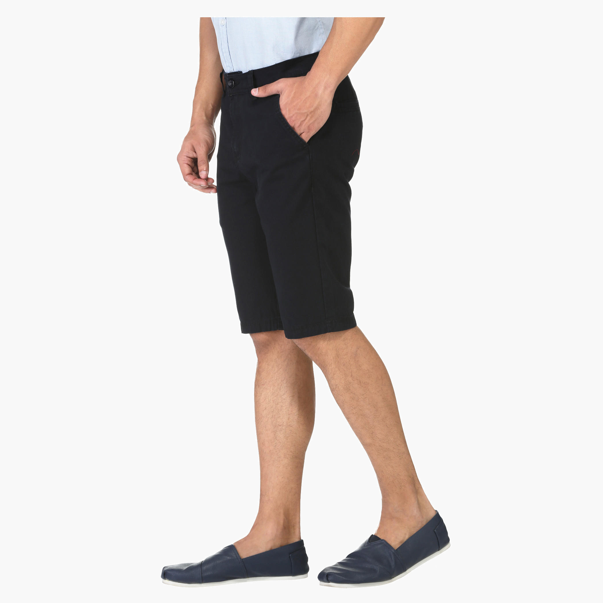 Solid Colour Shorts-men-clothing-bottoms-shorts-image-8