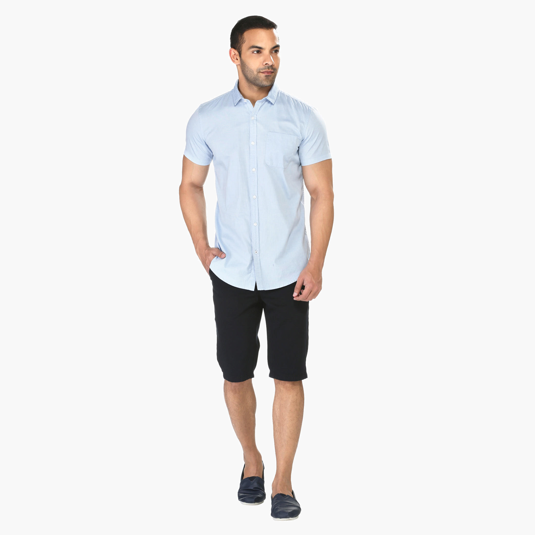 Solid Colour Shorts-men-clothing-bottoms-shorts-image-10