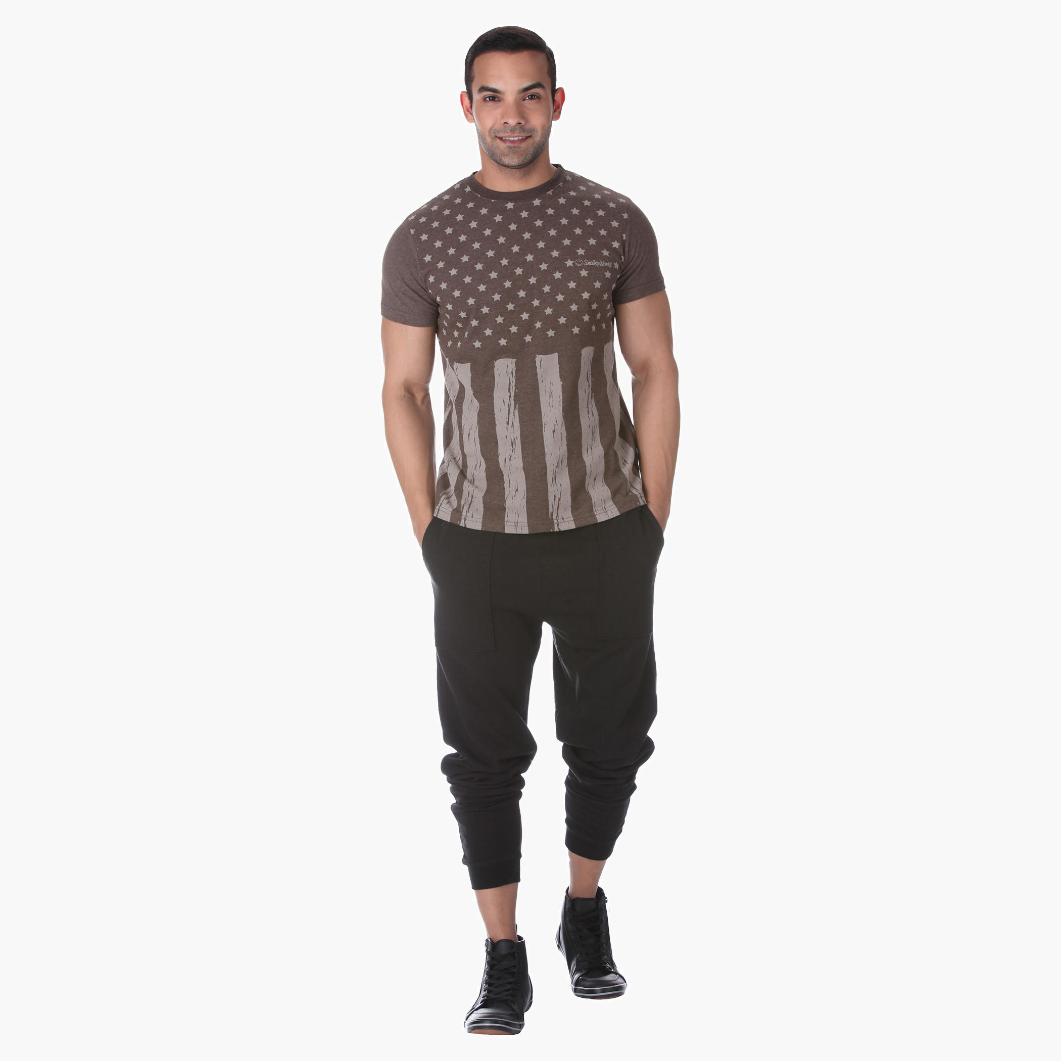 Solid Colour Jog Pants-men-clothing-bottoms-joggers-image-1
