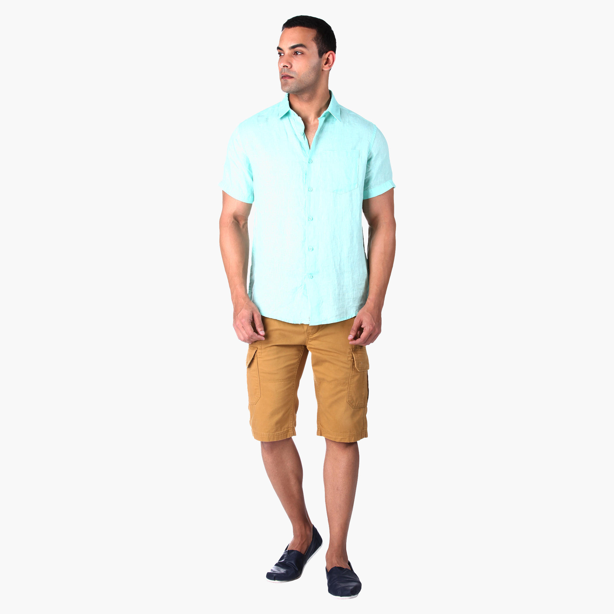 Solid Colour Shirt-men-clothing-shirts-image-1