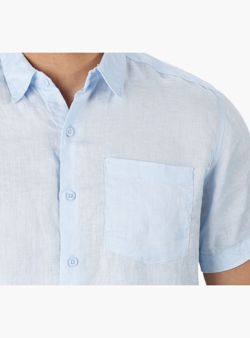 Solid Colour Shirt-men-clothing-shirts-image-4