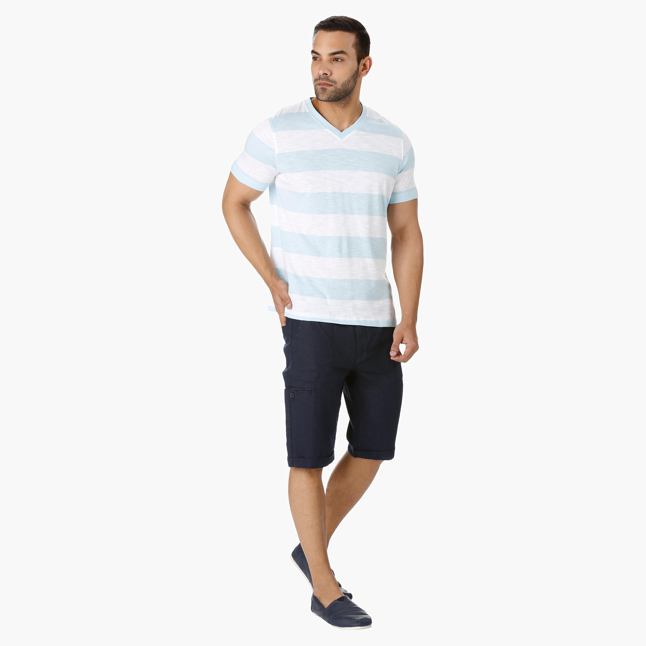 Solid Colour Shorts-men-clothing-bottoms-shorts-image-5