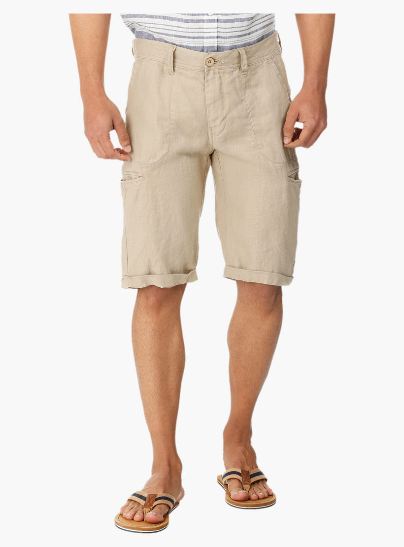 Basic Cargo Shorts-men-clothing-bottoms-shorts-image-1