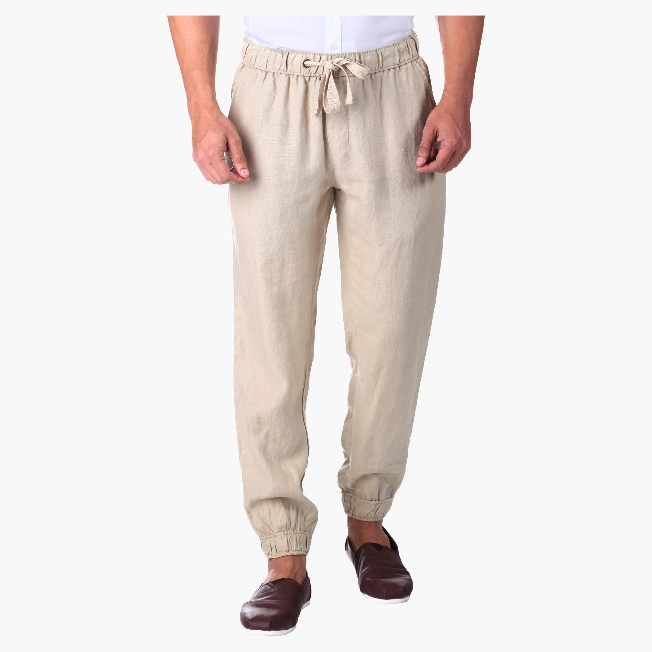 Solid Colour Pants-men-clothing-bottoms-joggers-image-6