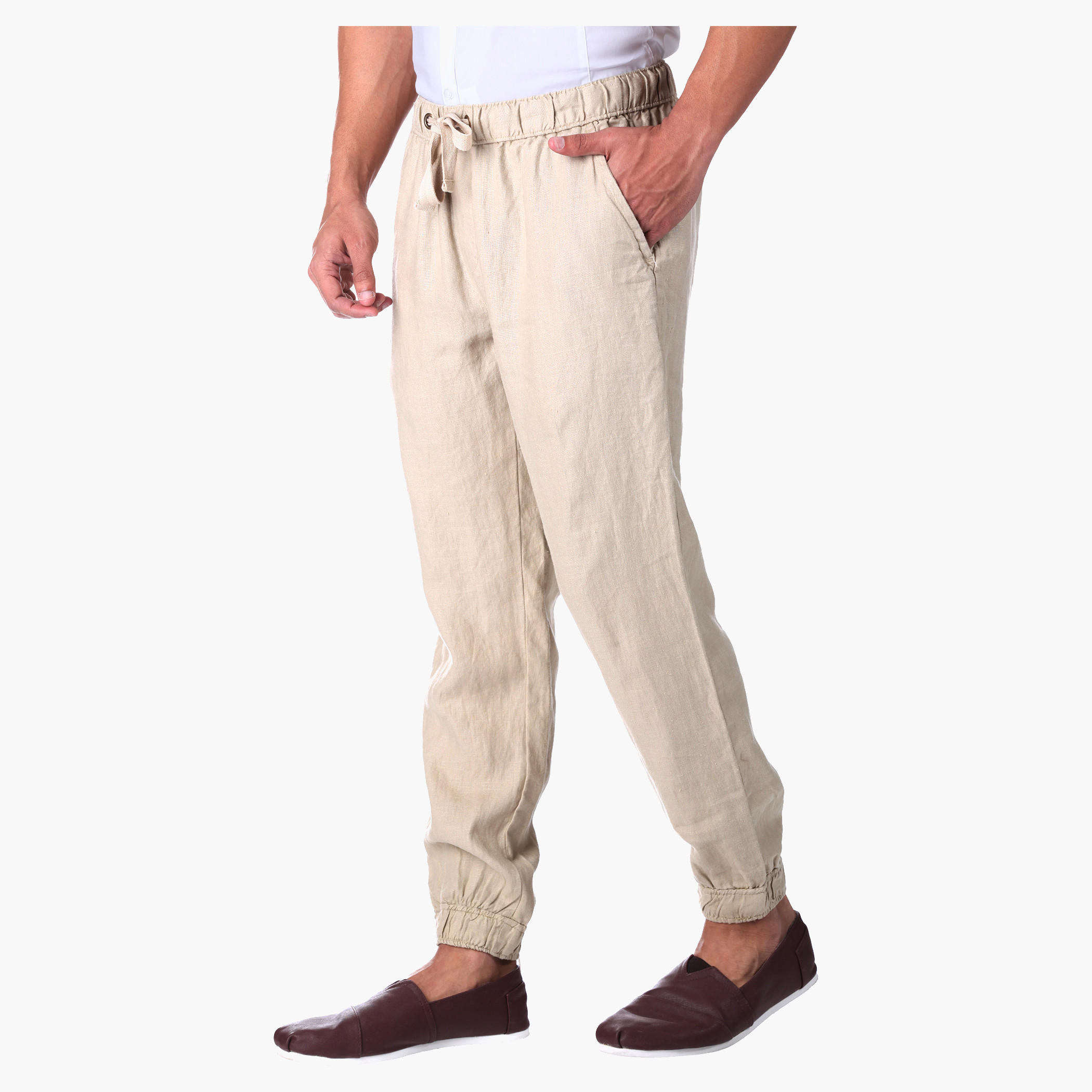 Solid Colour Pants-men-clothing-bottoms-joggers-image-8