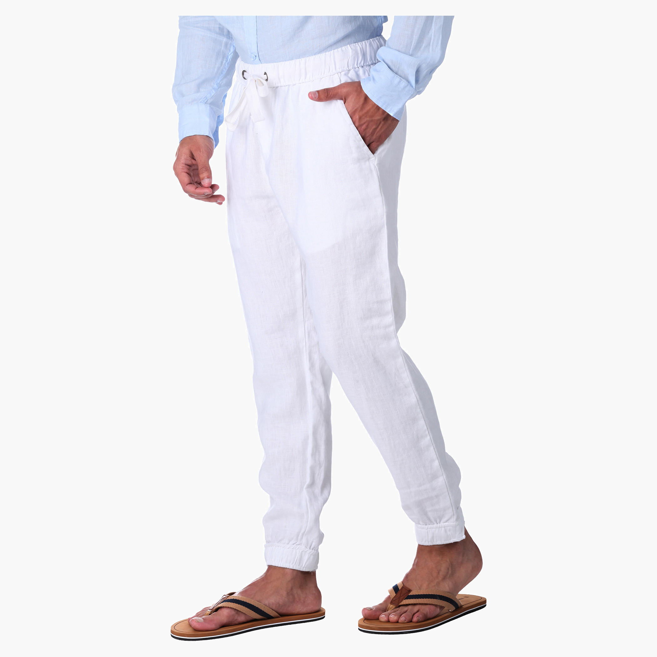 Solid Colour Pants-men-clothing-bottoms-joggers-image-13