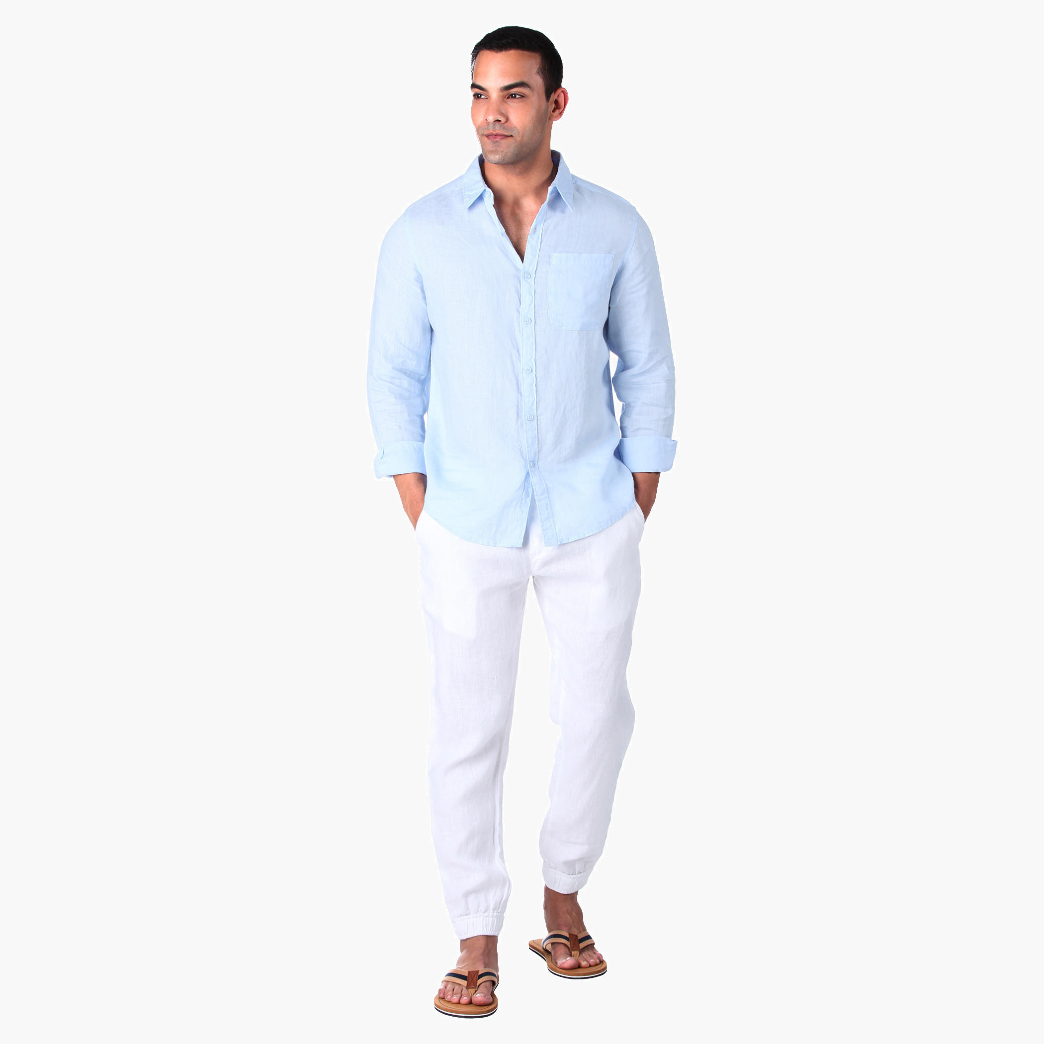 Solid Colour Pants-men-clothing-bottoms-joggers-image-15