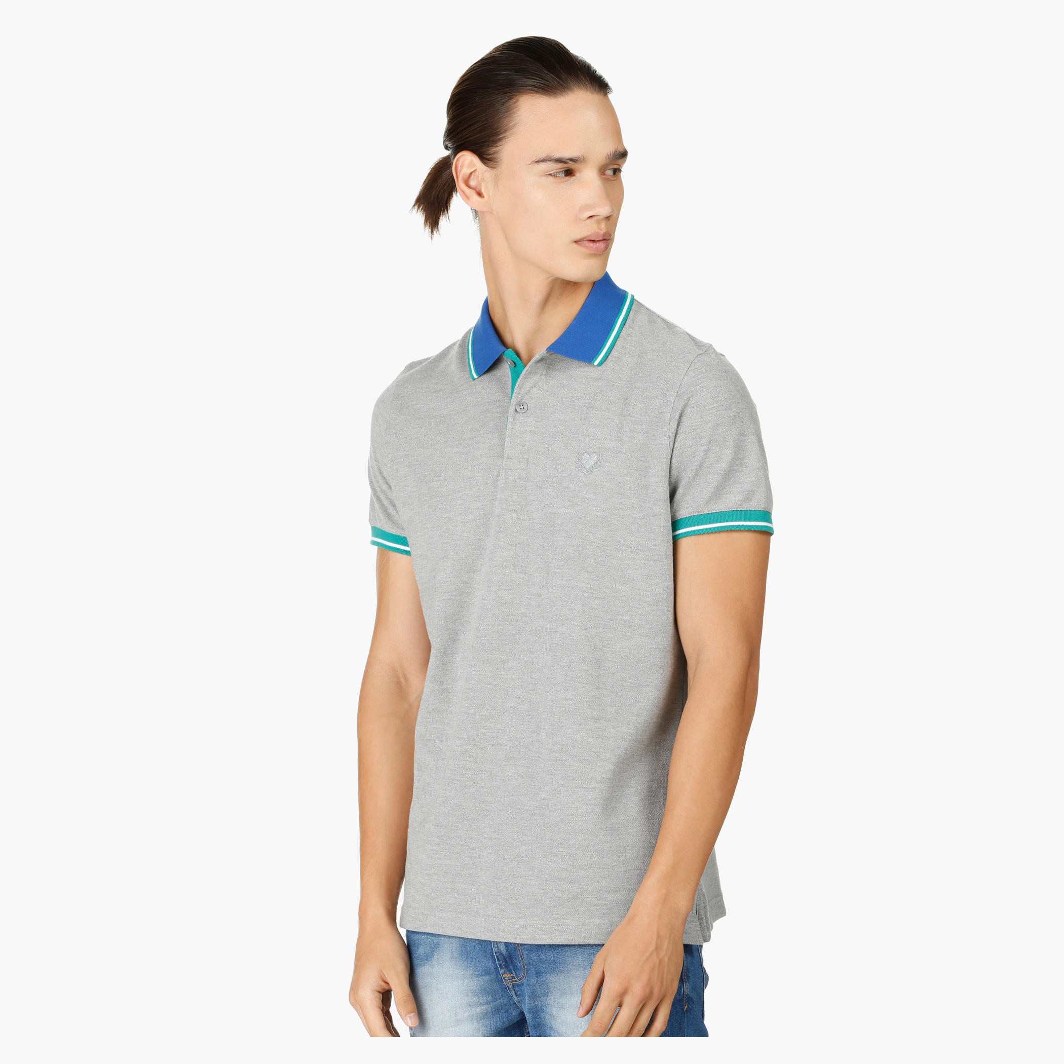 Polo Neck T-shirt-men-clothing-tshirtsandpolos-polos-image-1