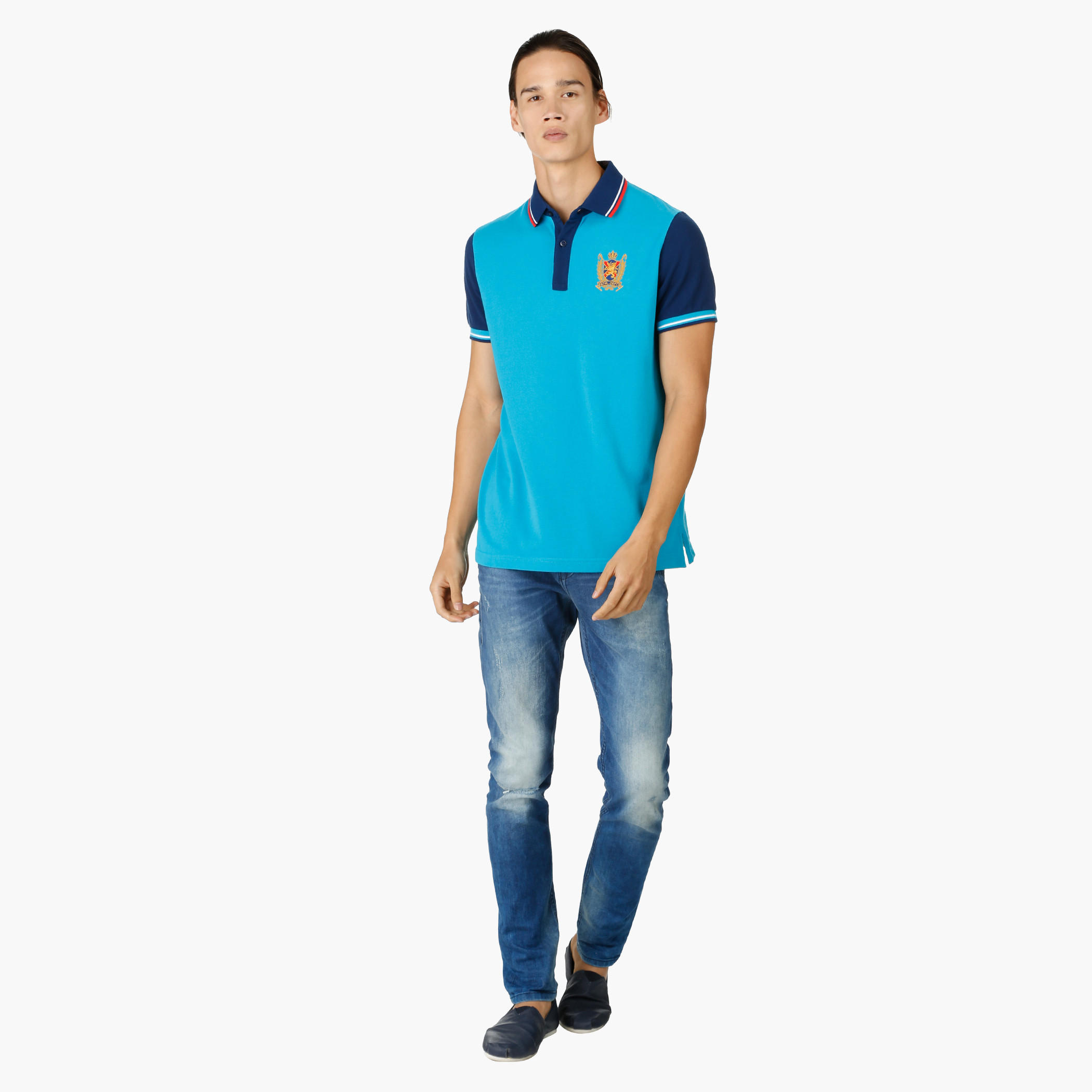 Polo Neck T-shirt-men-clothing-tshirtsandpolos-polos-image-1