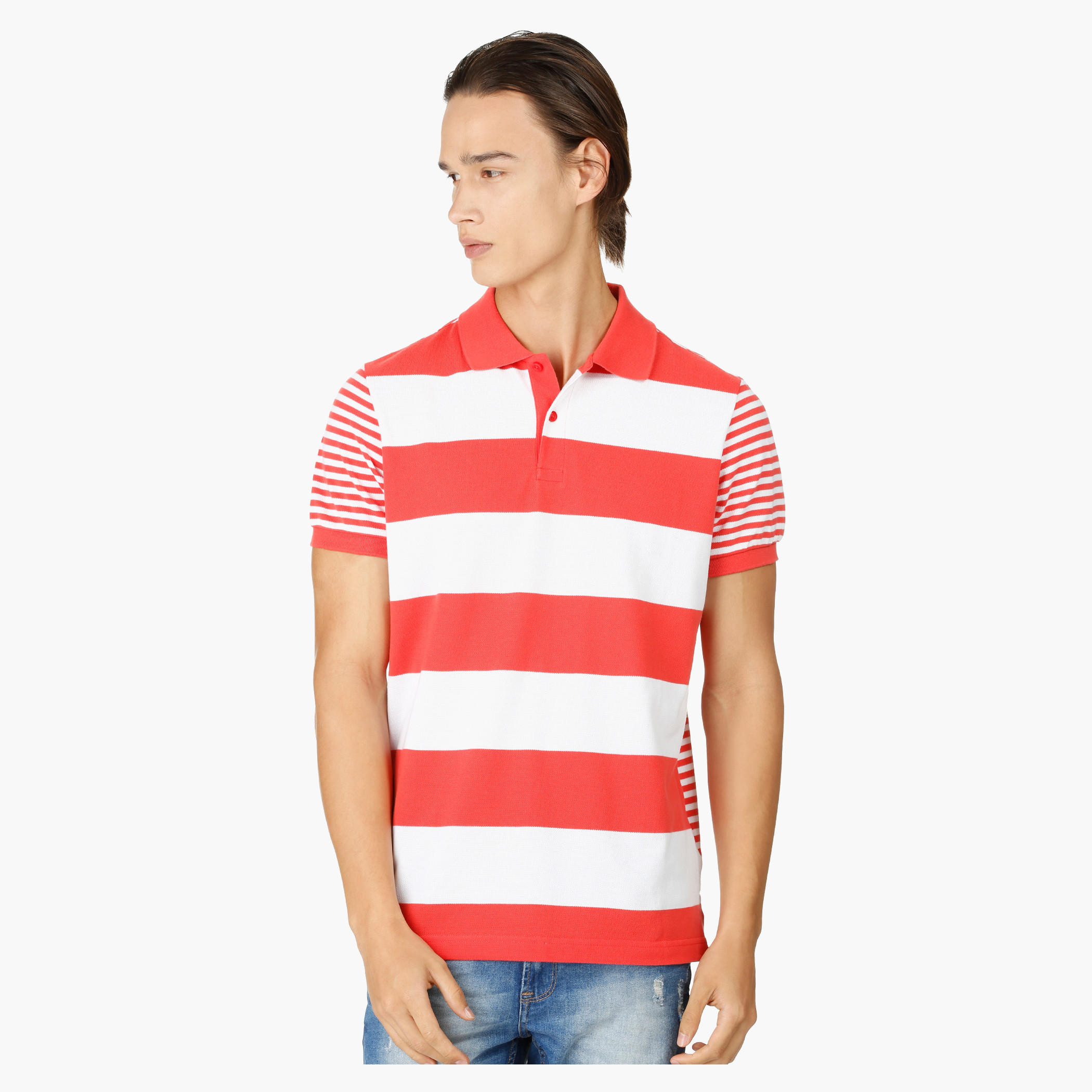 Polo Neck T-shirt-men-clothing-tshirtsandpolos-polos-image-5