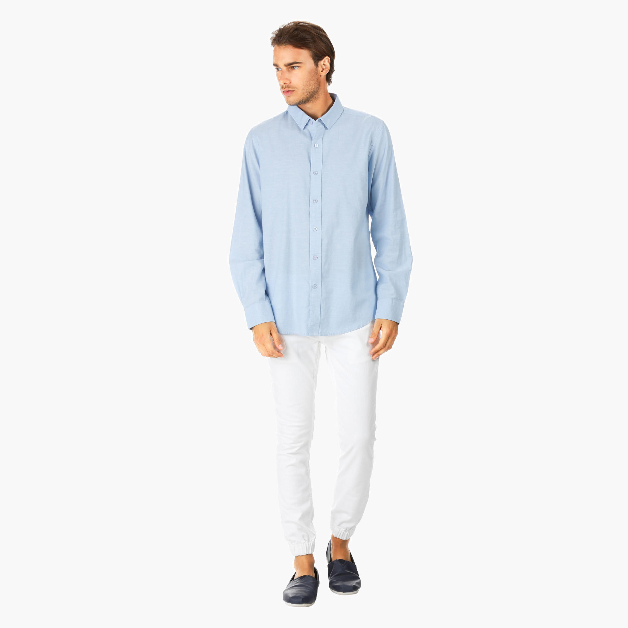 Solid Colour Shirt-men-clothing-shirts-image-5