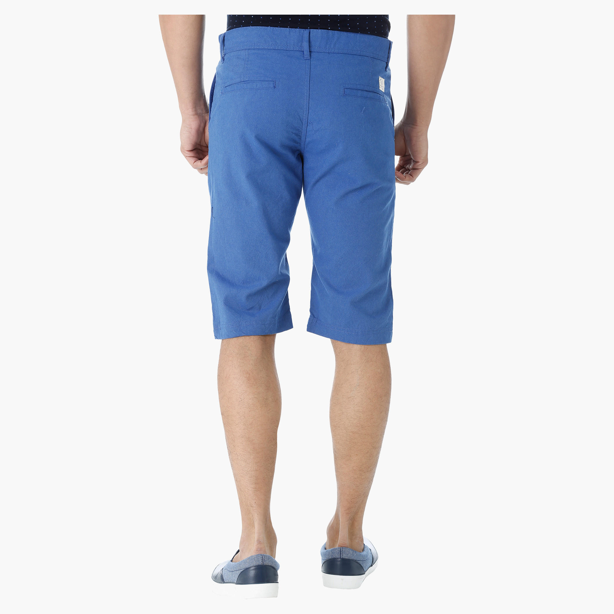 Cotton Oxford Shorts-men-clothing-bottoms-shorts-image-2