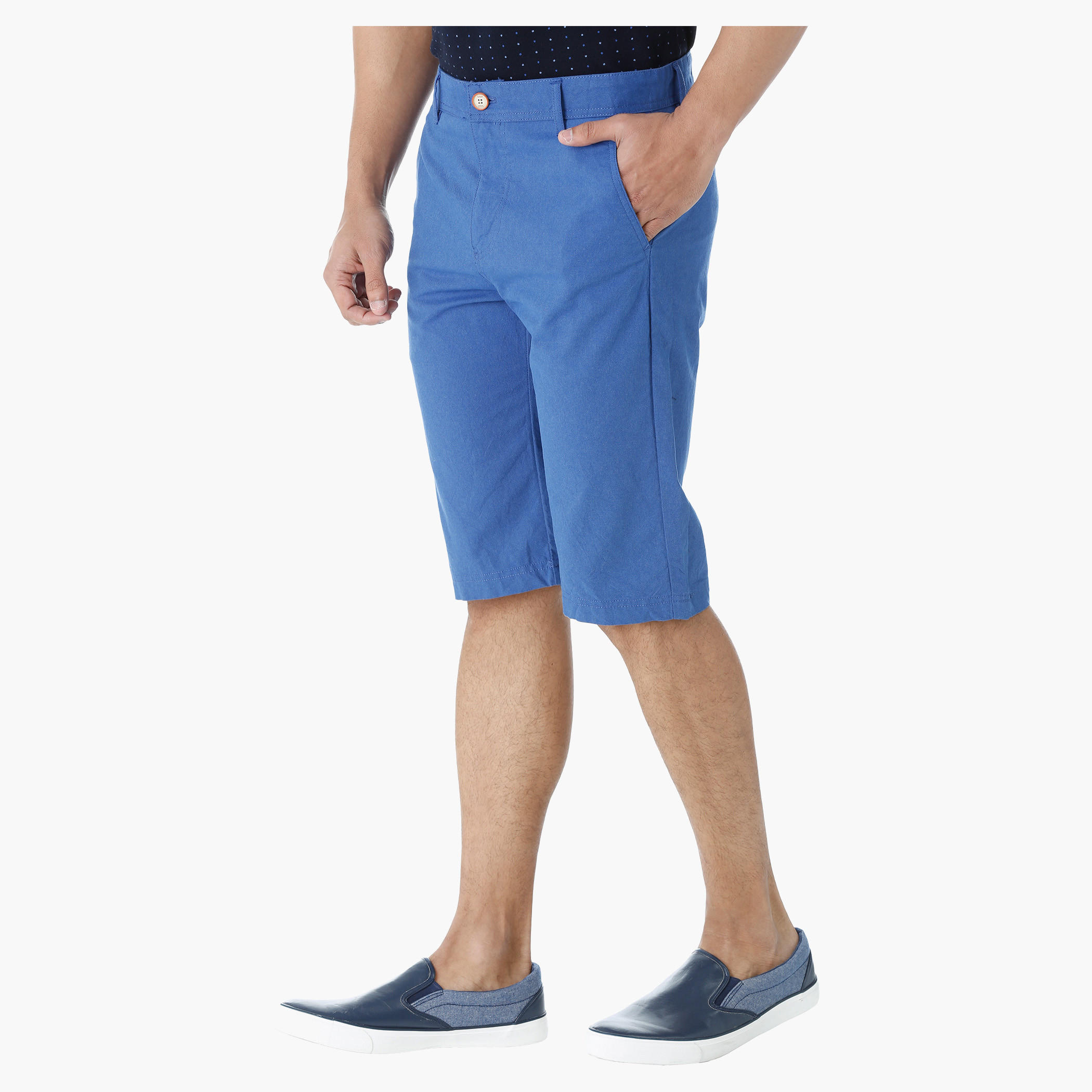 Cotton Oxford Shorts-men-clothing-bottoms-shorts-image-3