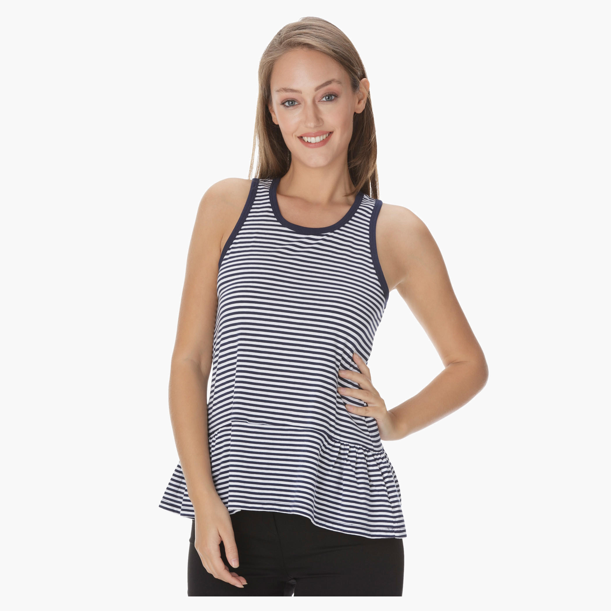 Striped Racerback Top-women-clothing-tshirts-image-6