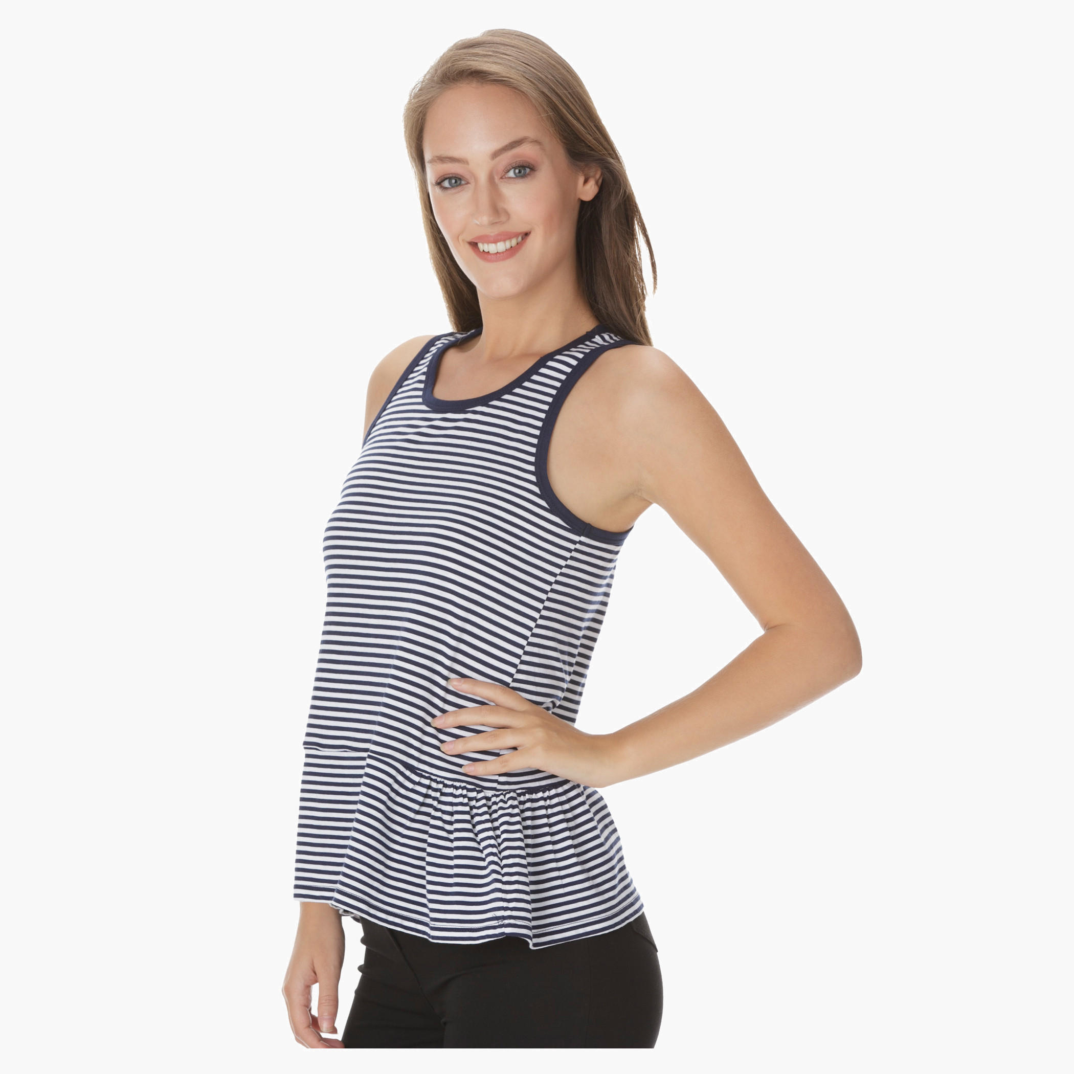 Striped Racerback Top-women-clothing-tshirts-image-8