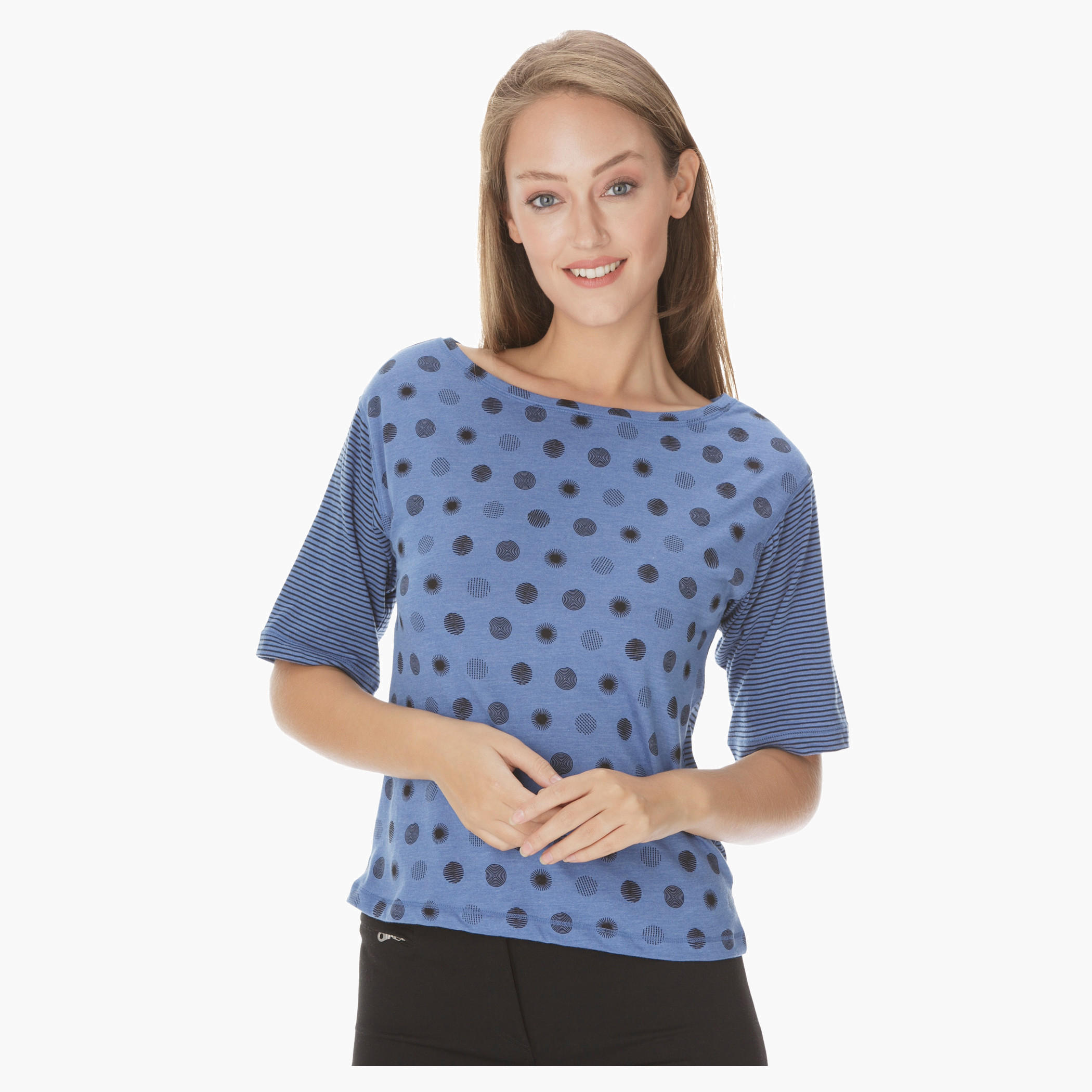 Printed Round Neck Top-women-clothing-tshirts-image-5