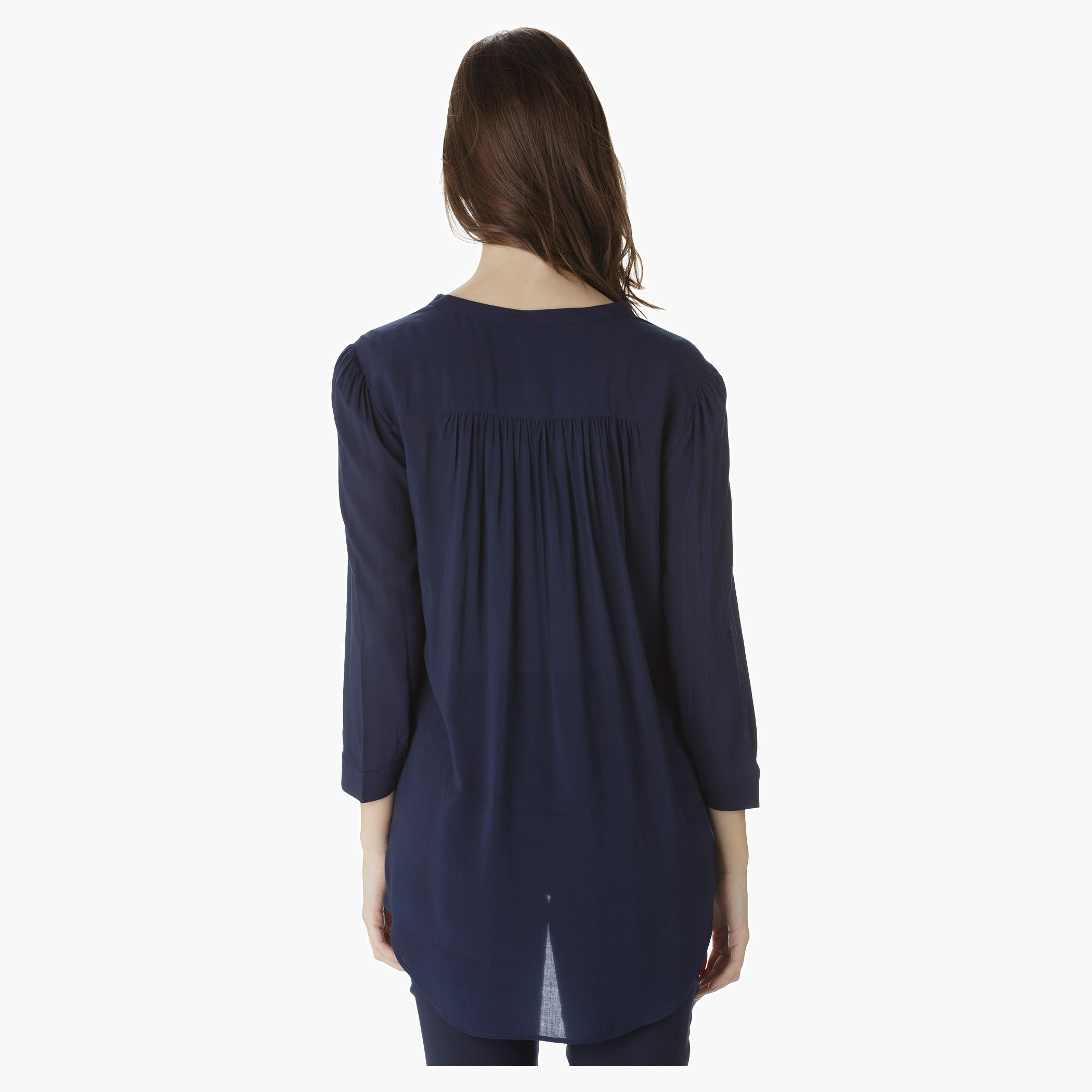 Solid Colour Top-women-clothing-shirtsandblouses-blouses-image-2