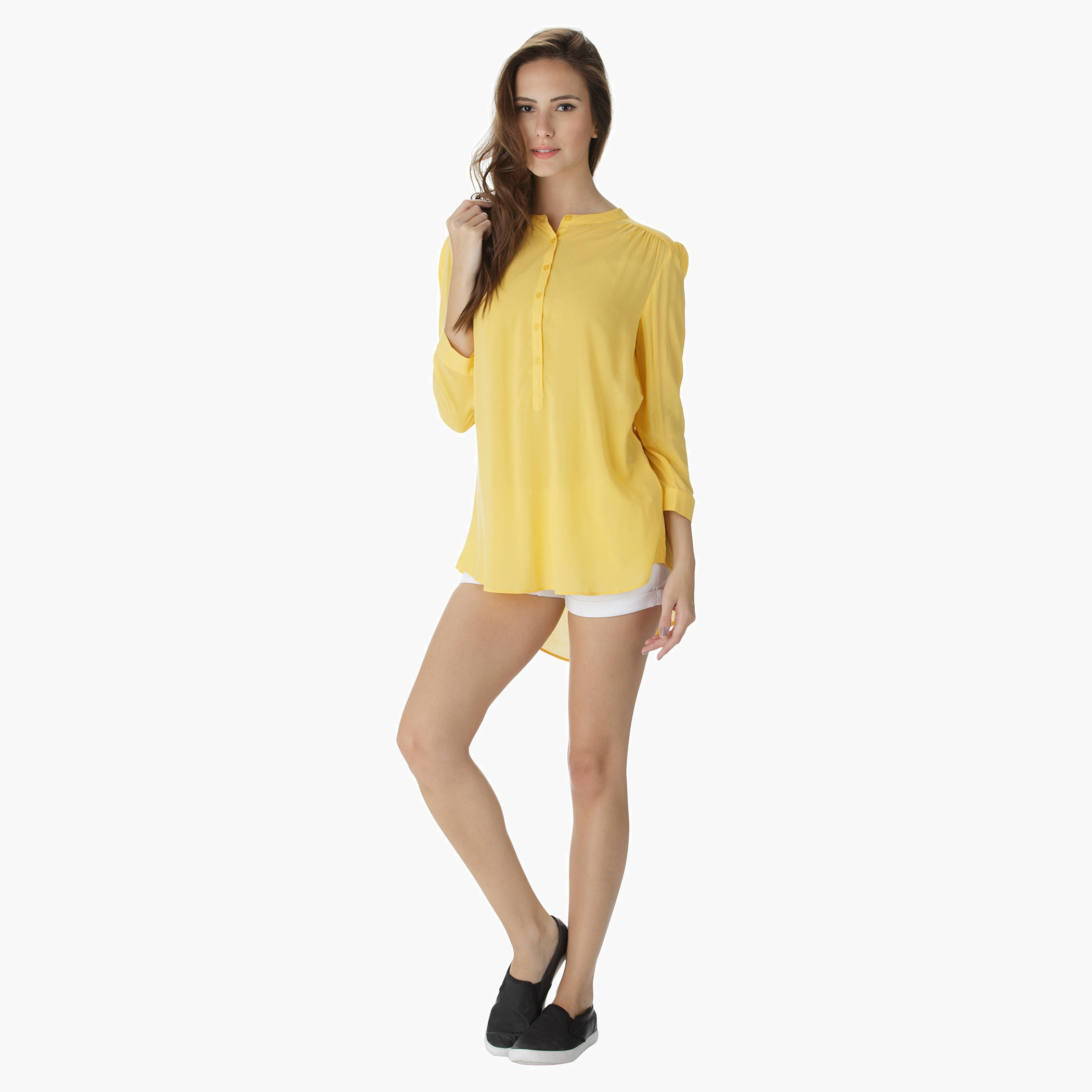 Solid Colour Top-women-clothing-shirtsandblouses-blouses-image-10