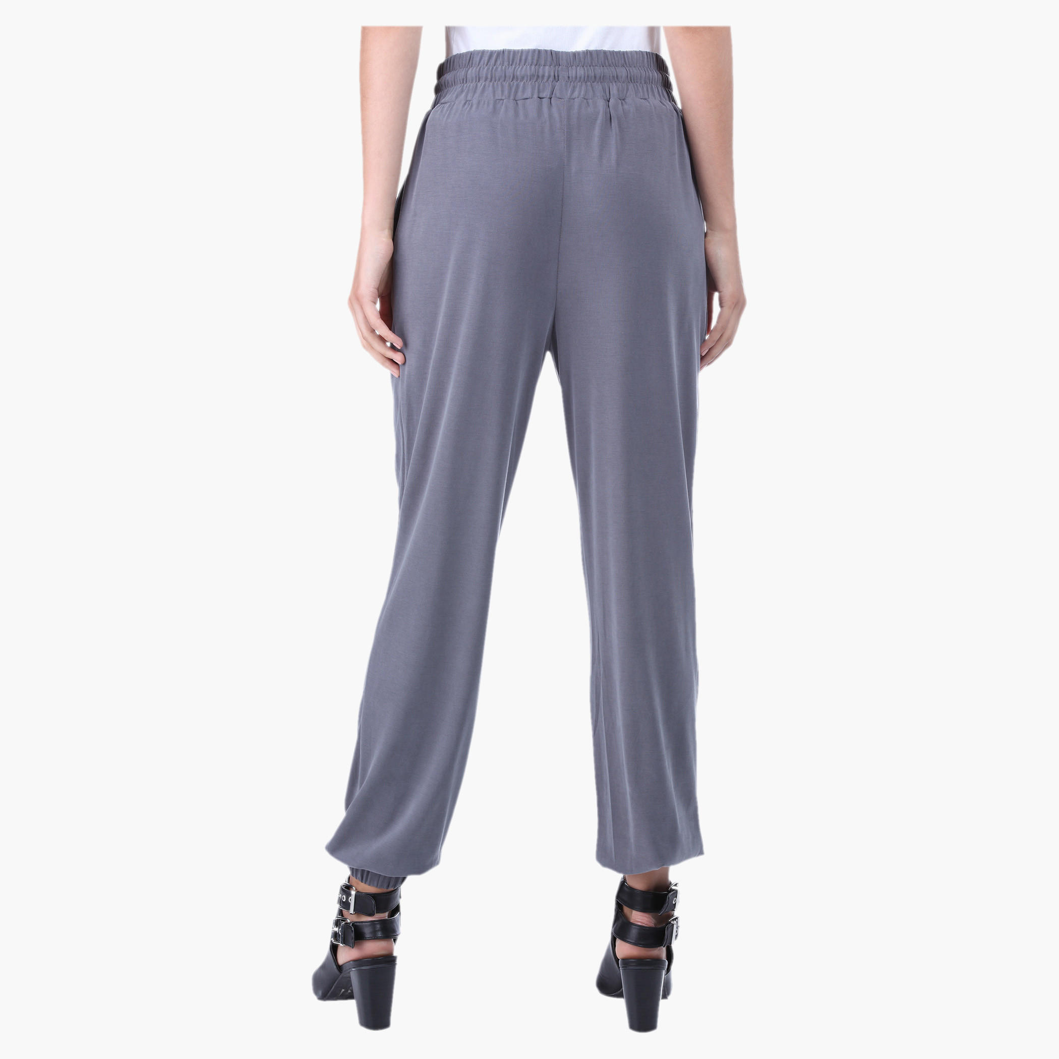 Solid Color Casual Pants-women-clothing-bottoms-trousers-image-4