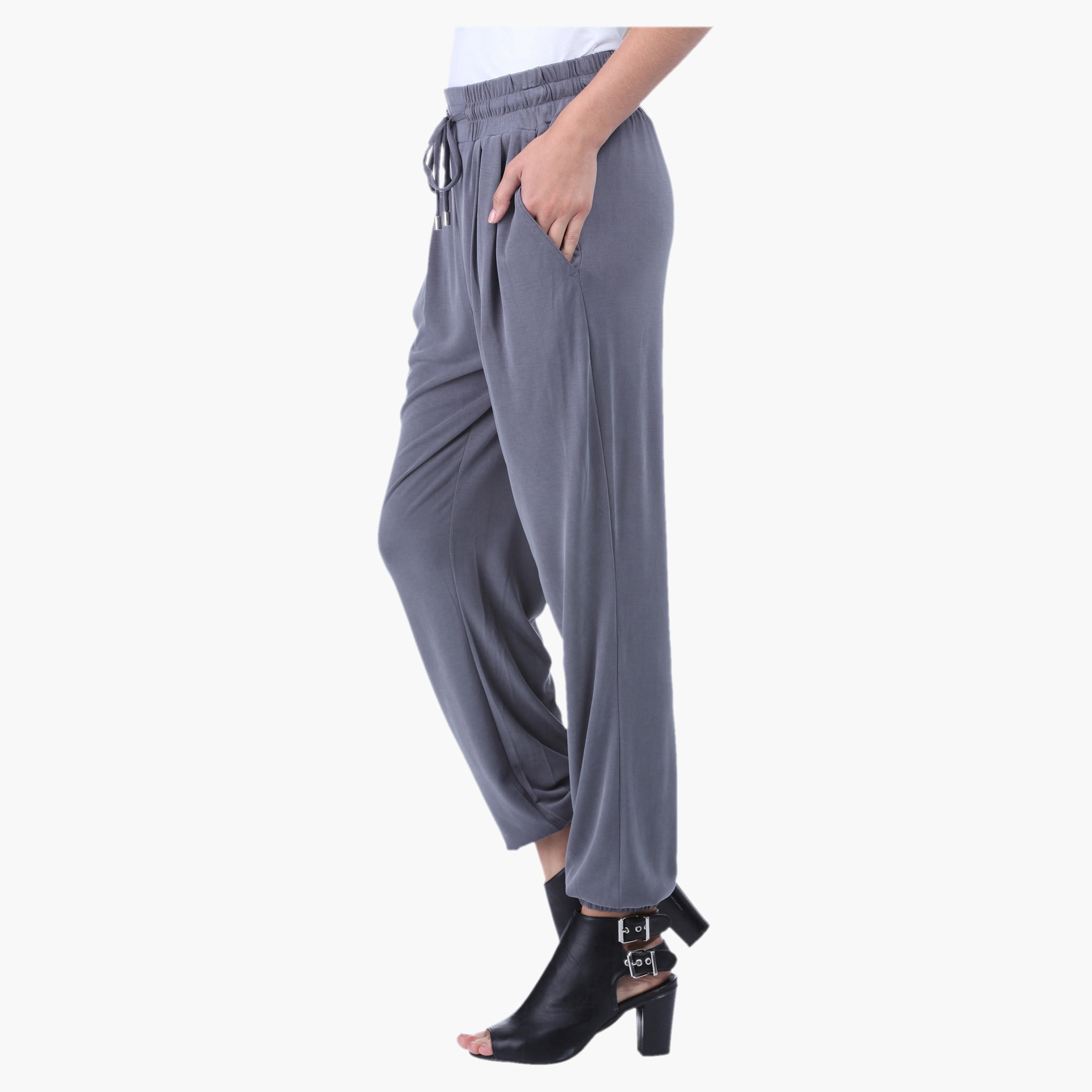 Solid Color Casual Pants-women-clothing-bottoms-trousers-image-3