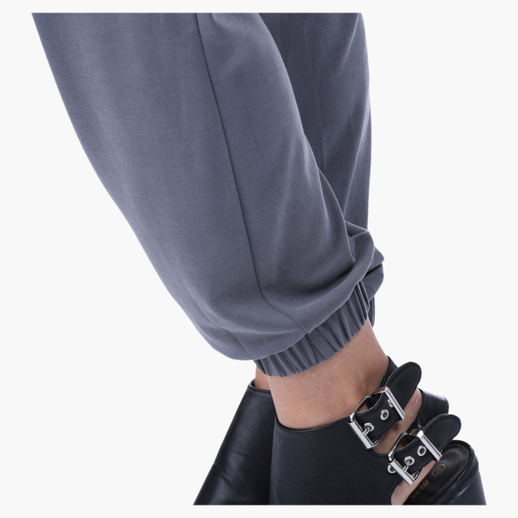 Solid Color Casual Pants-women-clothing-bottoms-trousers-image-2