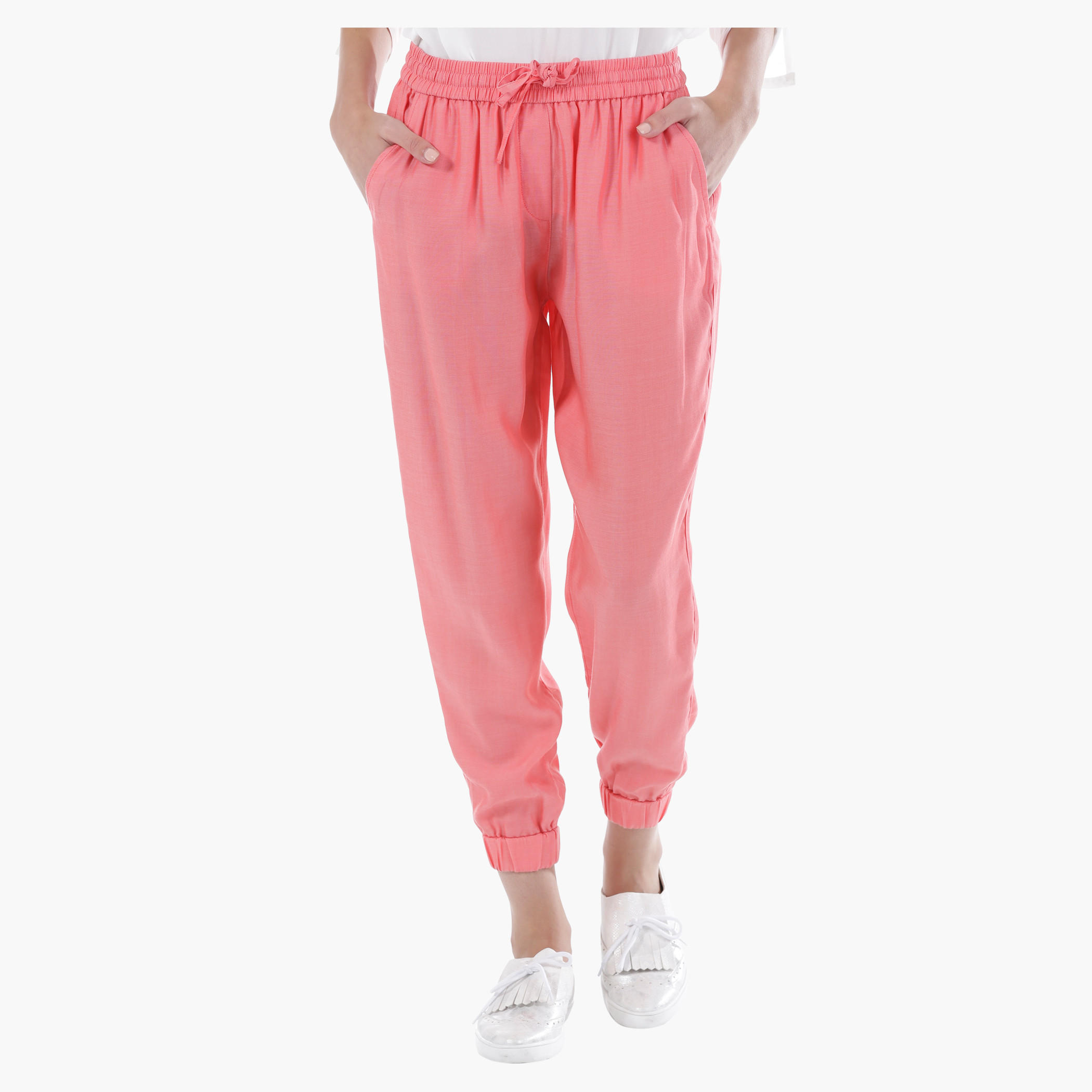 Full Length Pants with elasticised Waistband-women-clothing-bottoms-trousers-image-6