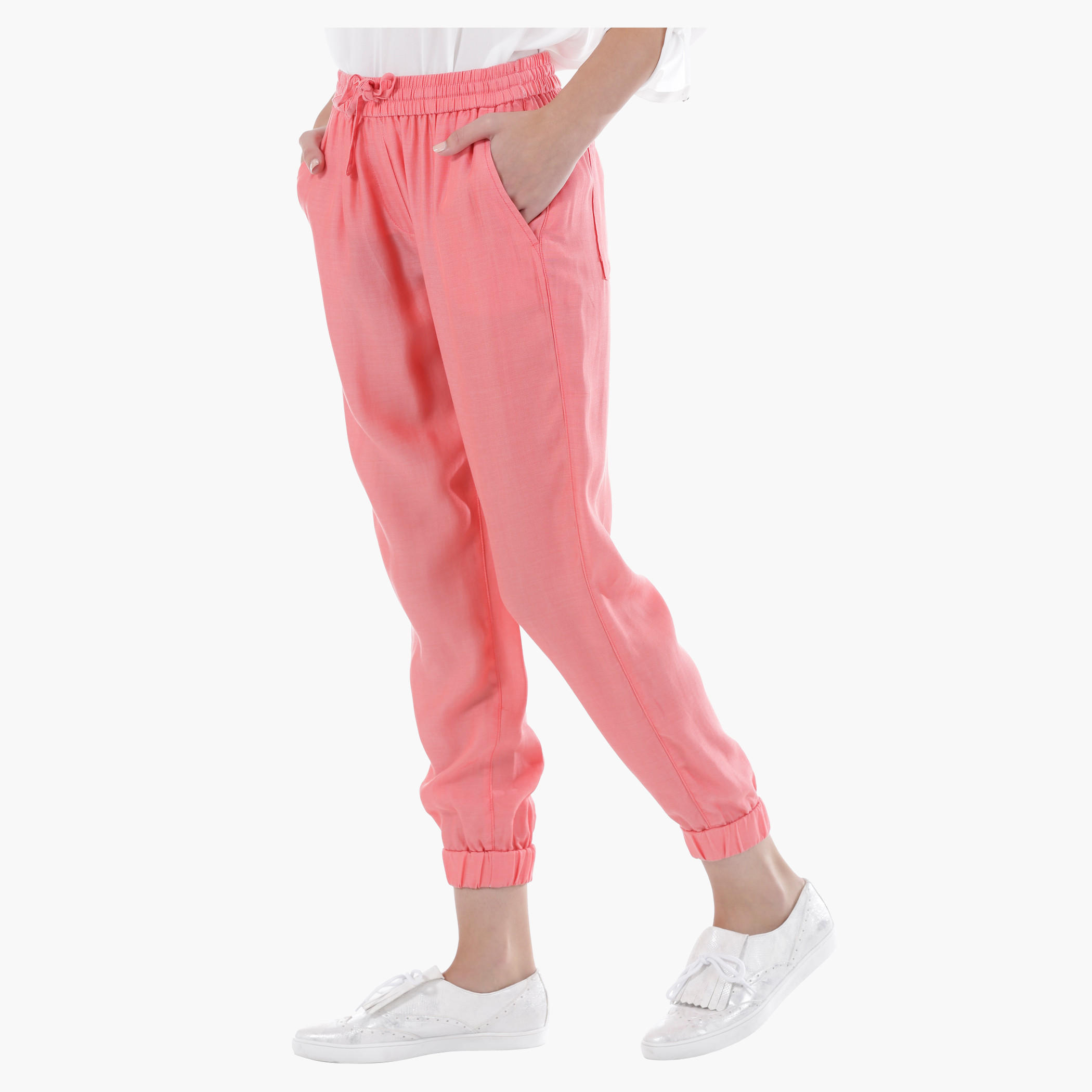 Full Length Pants with elasticised Waistband-women-clothing-bottoms-trousers-image-8