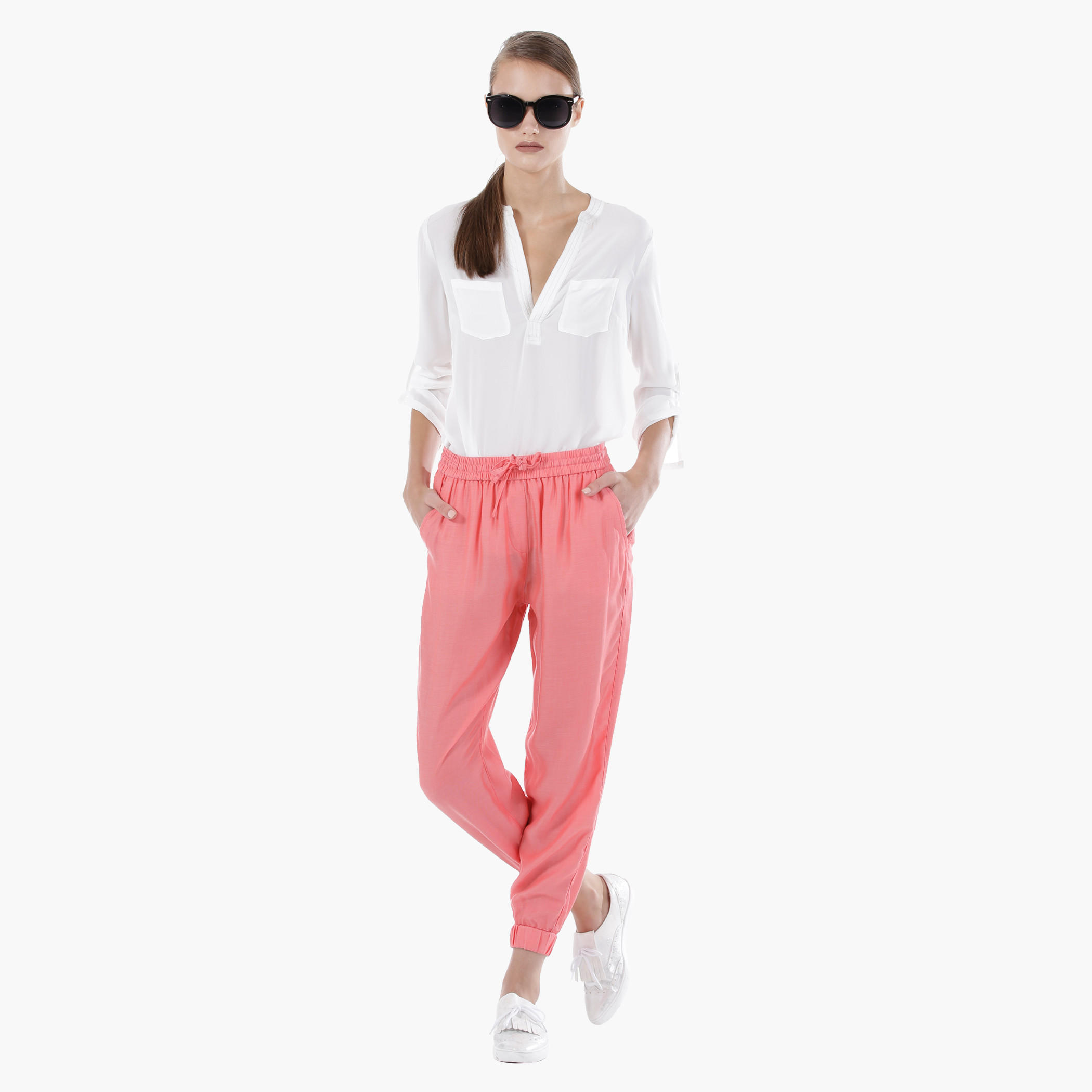 Full Length Pants with elasticised Waistband-women-clothing-bottoms-trousers-image-10