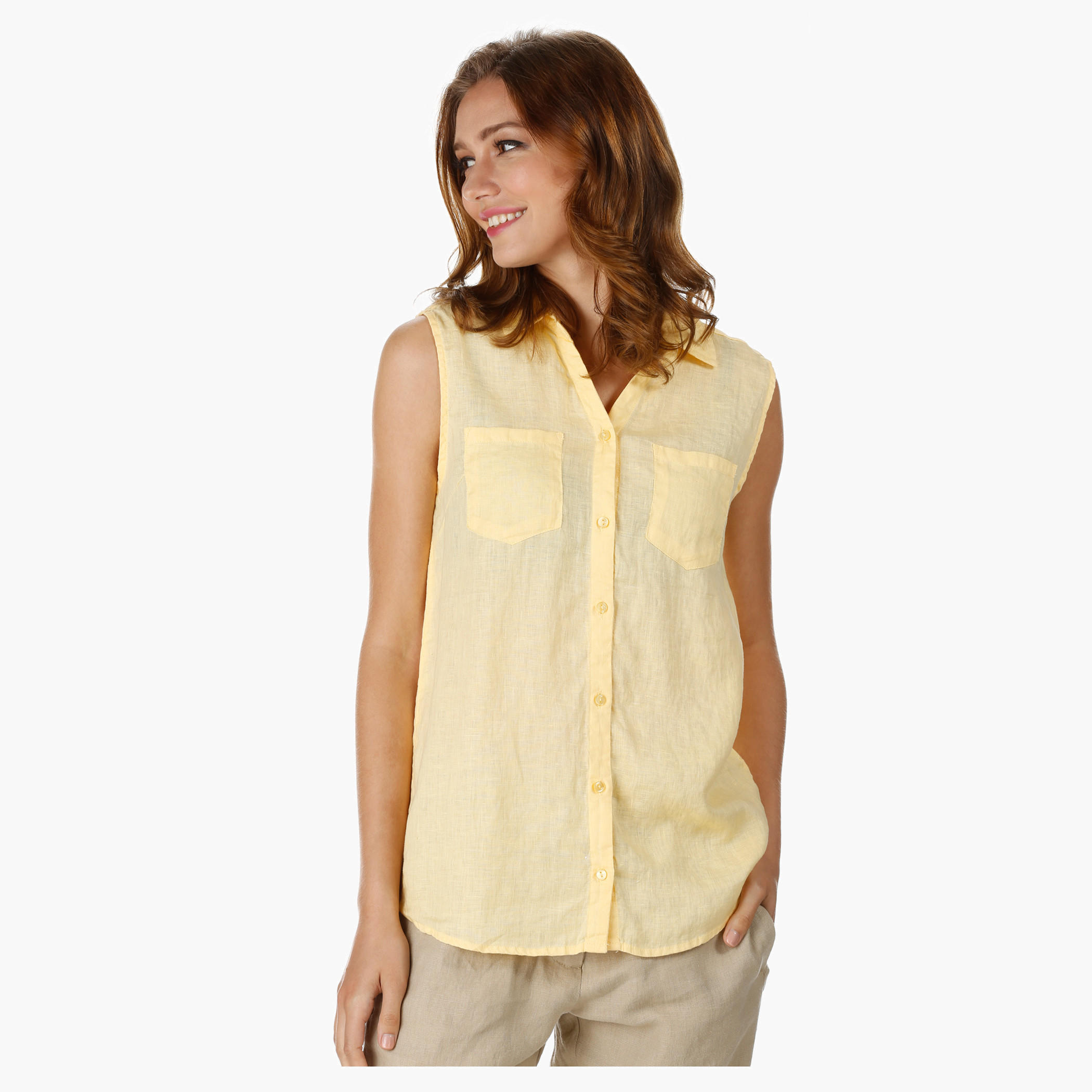 Solid Colour Top-women-clothing-shirtsandblouses-blouses-image-6