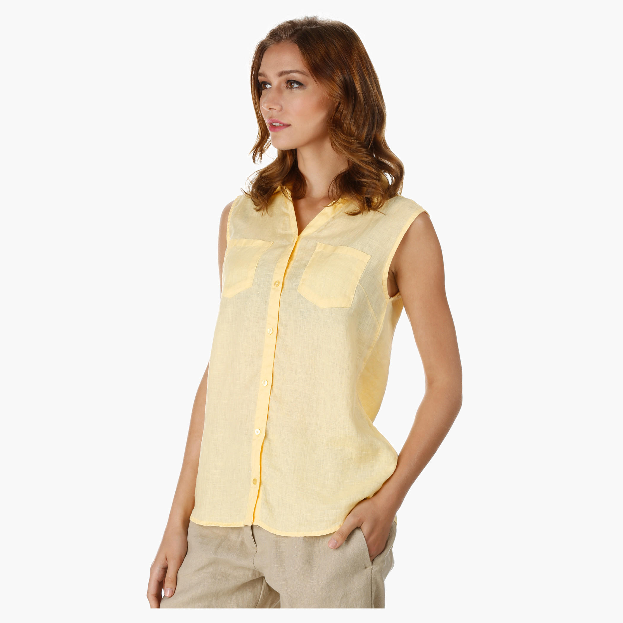 Solid Colour Top-women-clothing-shirtsandblouses-blouses-image-8