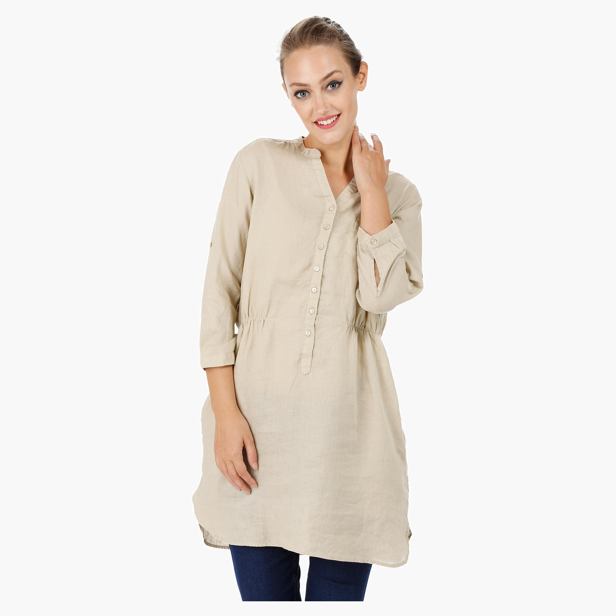 Round Neck Top-women-clothing-shirtsandblouses-blouses-image-5