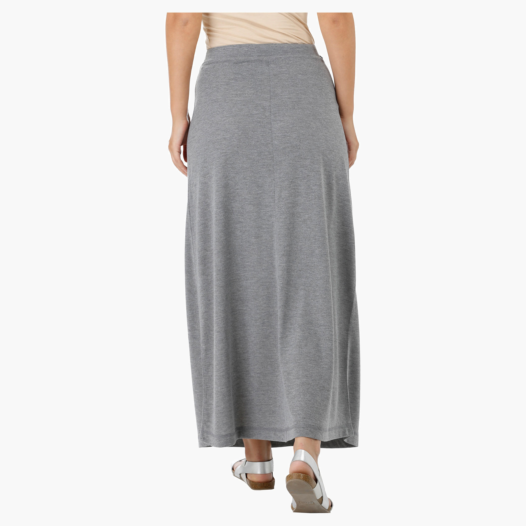 Melange Maxi Skirt-women-clothing-bottoms-skirts-image-2