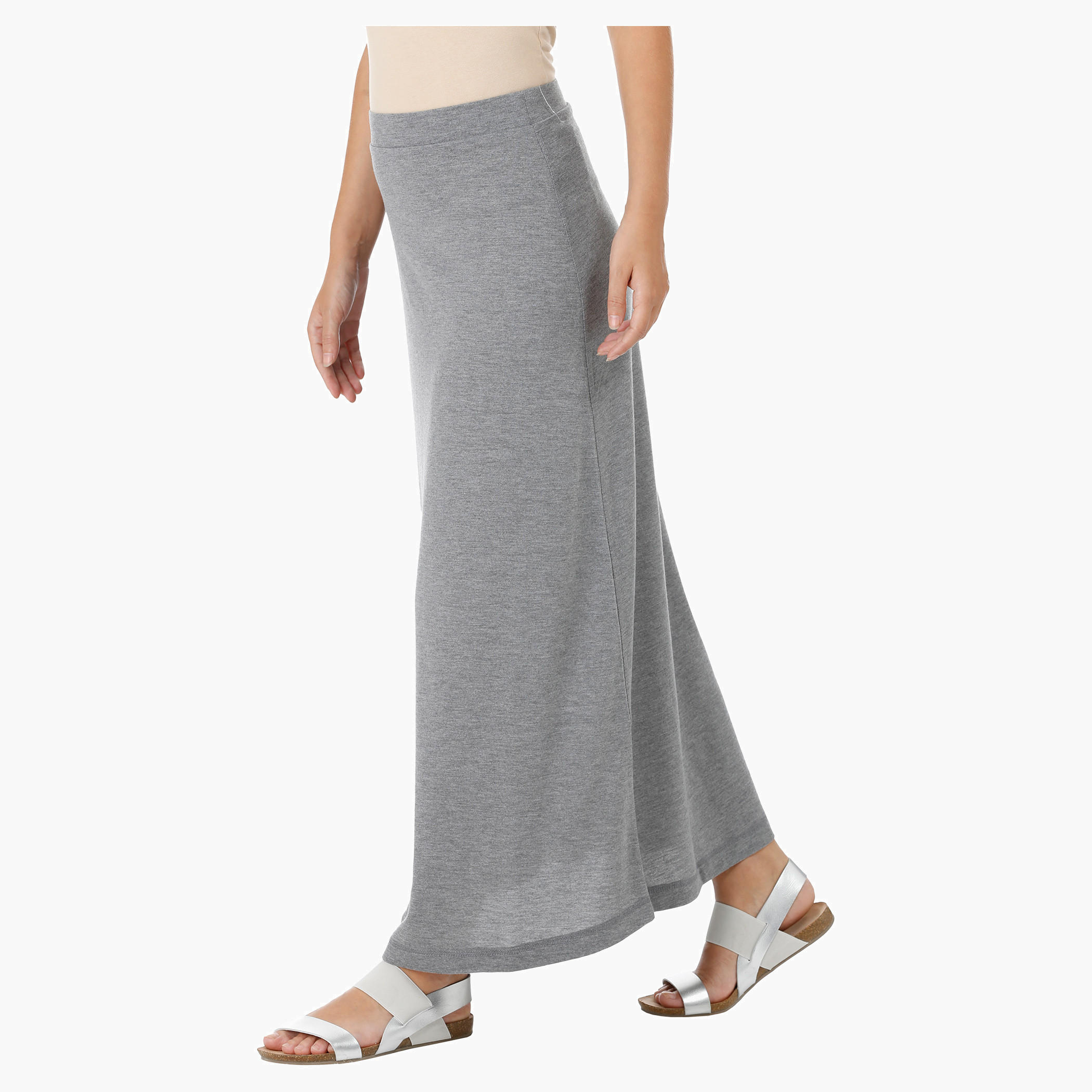 Melange Maxi Skirt-women-clothing-bottoms-skirts-image-3