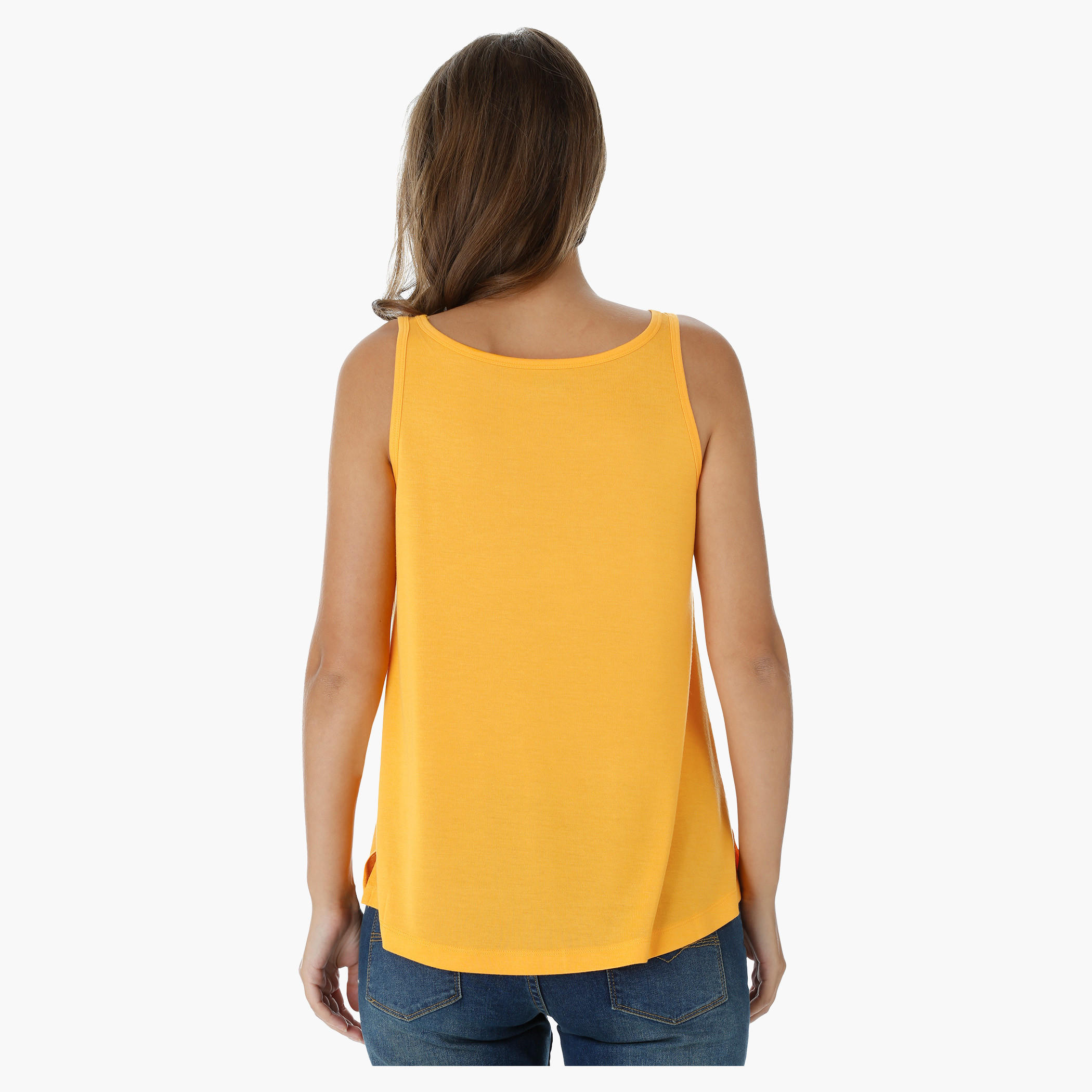 Sleeveless Top with Boat Neck-women-clothing-tshirts-image-7